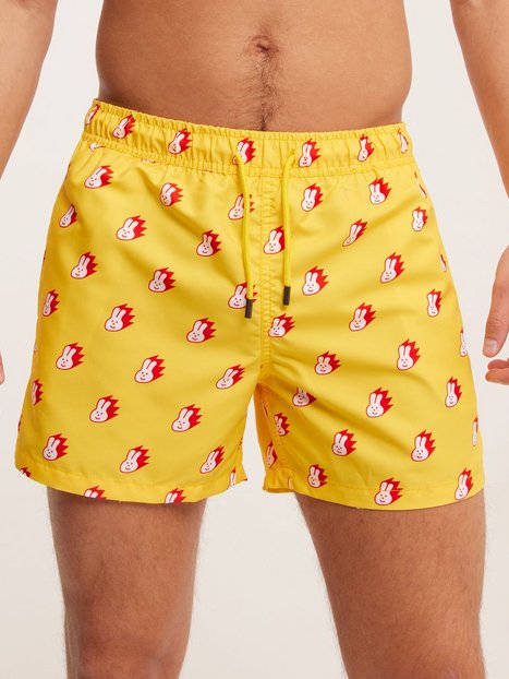 Happy Socks Bunny Swimshorts Badetøj Yellow