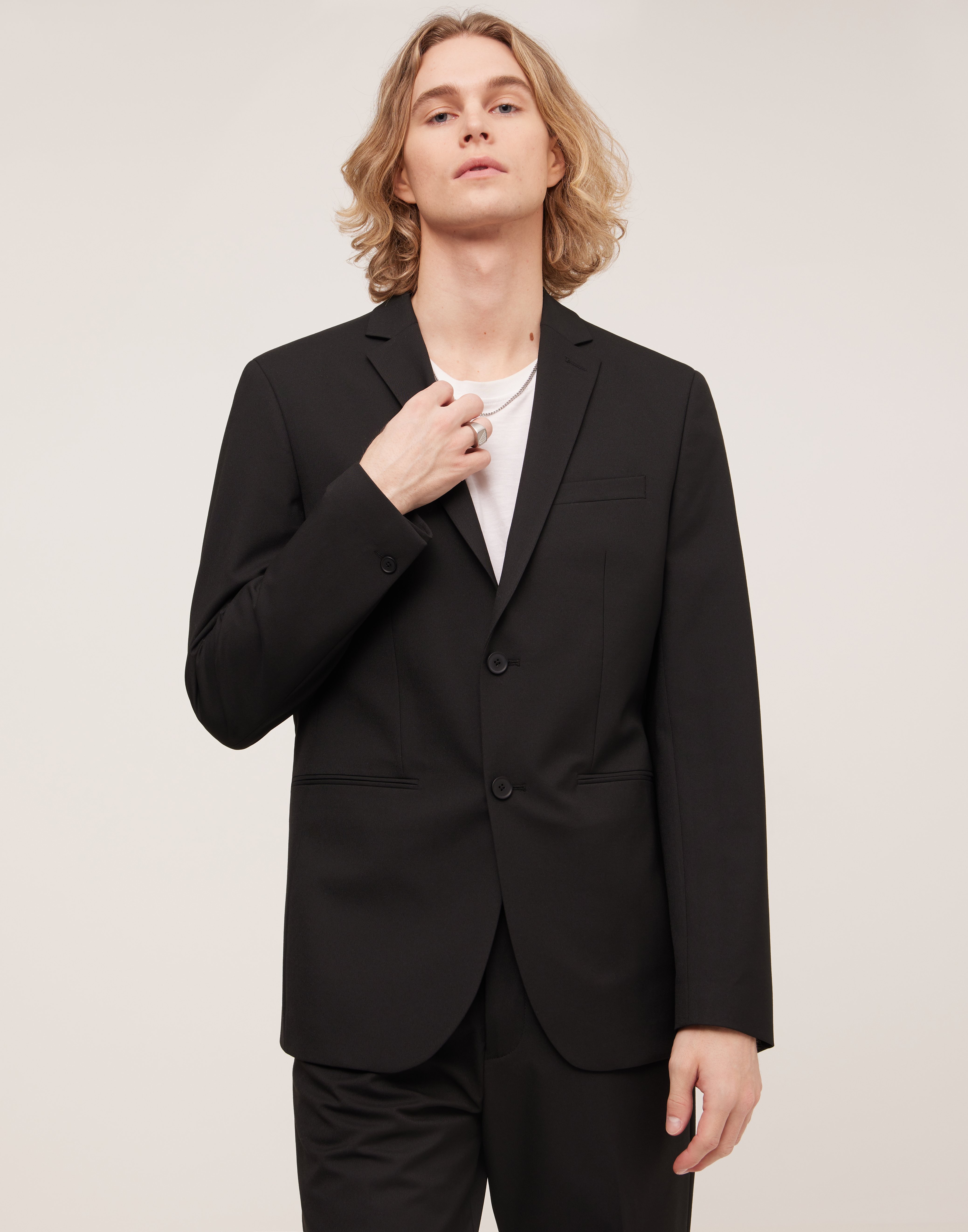 Selected Homme Slhslim-Josh Black Blz Adv B Noos Blazere & jakkesæt Black