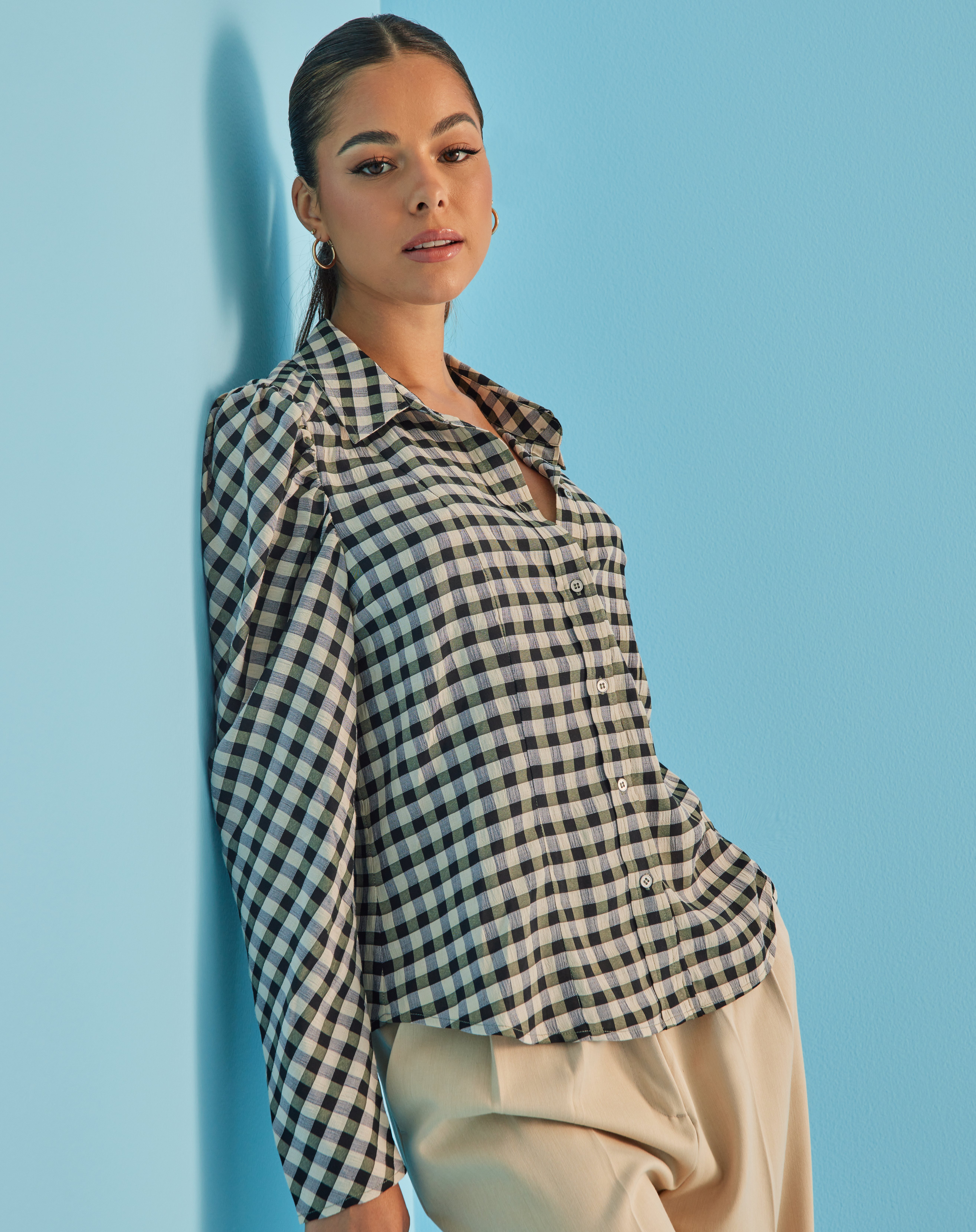 Co'couture - Skjortor - Juliana Check Shirt - Blusar & Skjortor - shirts