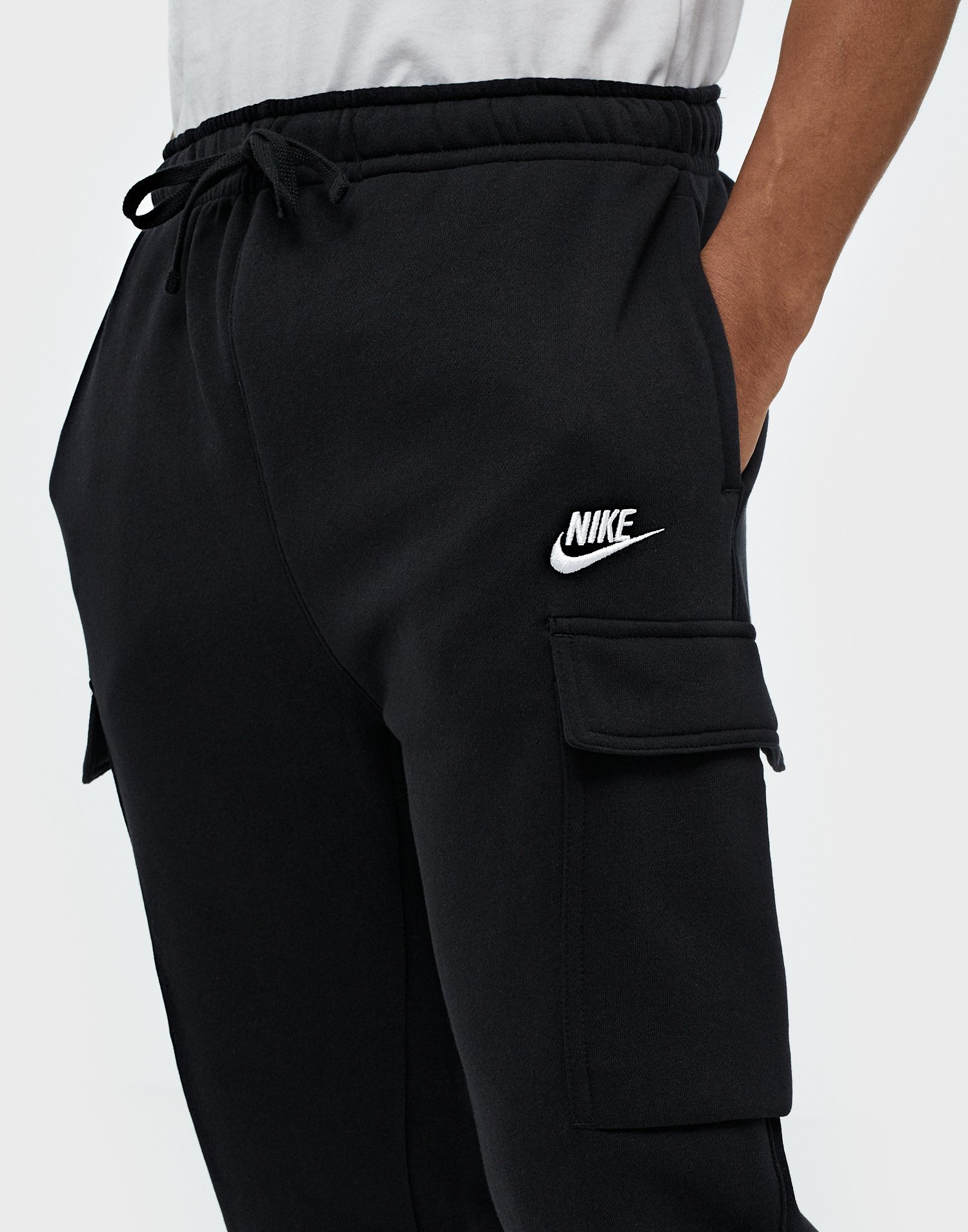 nike men's nsw club pant open hem