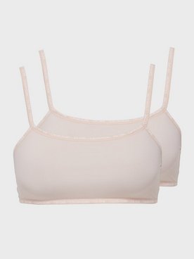 Calvin Klein Underwear Unlined Bralette 2PK Bandeau & Soft-Bra
