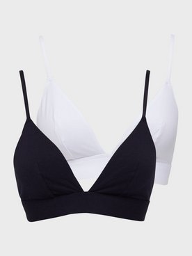 DORINA Lila-2PP Non Padded Bralette Bandeau & Soft-Bra