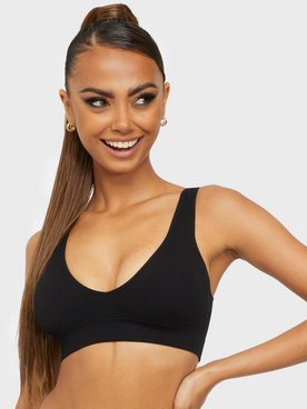 Magic Ribbed Comfort Plunge Bra Bandeau & Soft-Bra