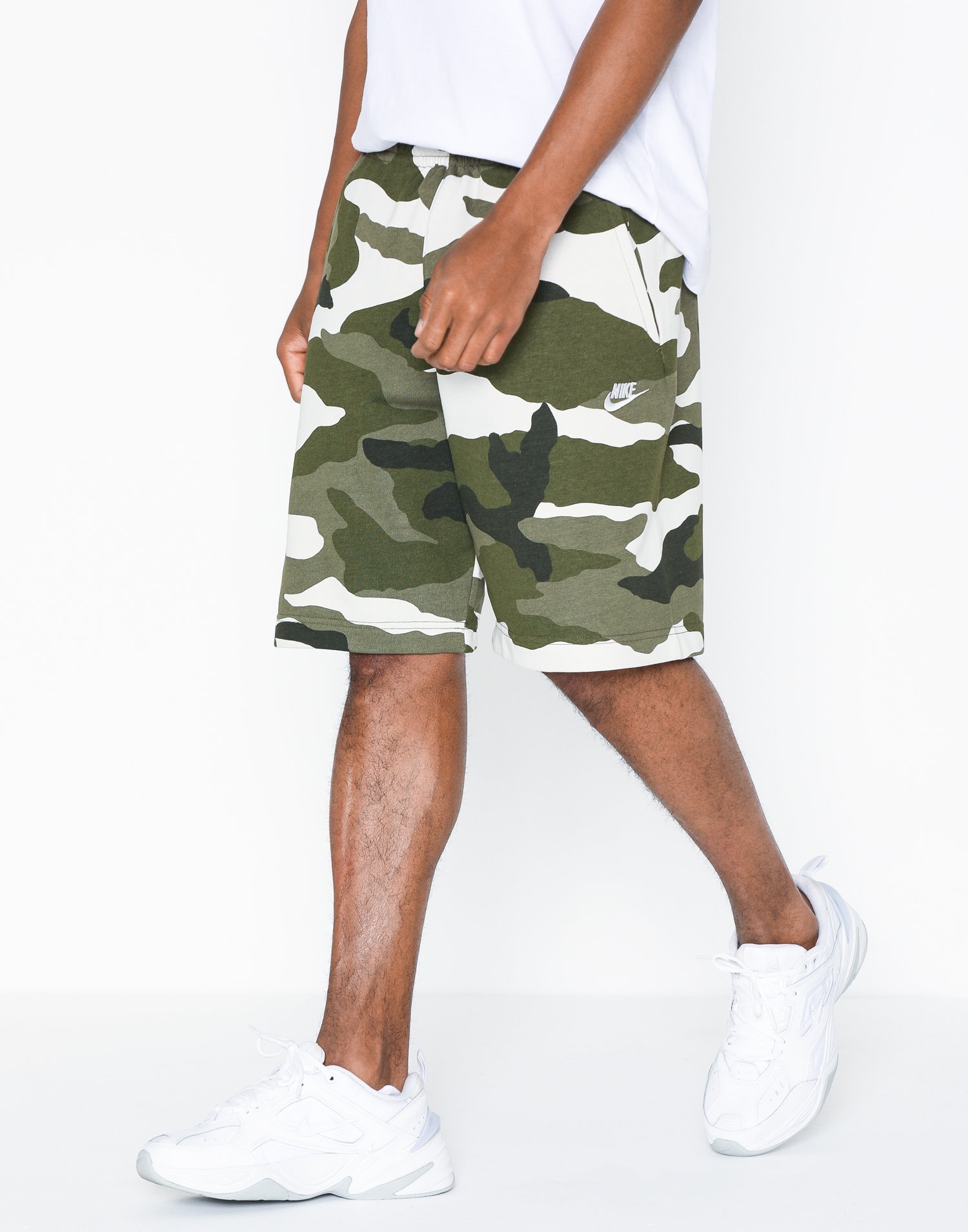 nike camo club shorts