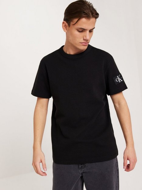 Calvin Klein Jeans Badge Waffle Tee T-shirts & linnen Ck Black product