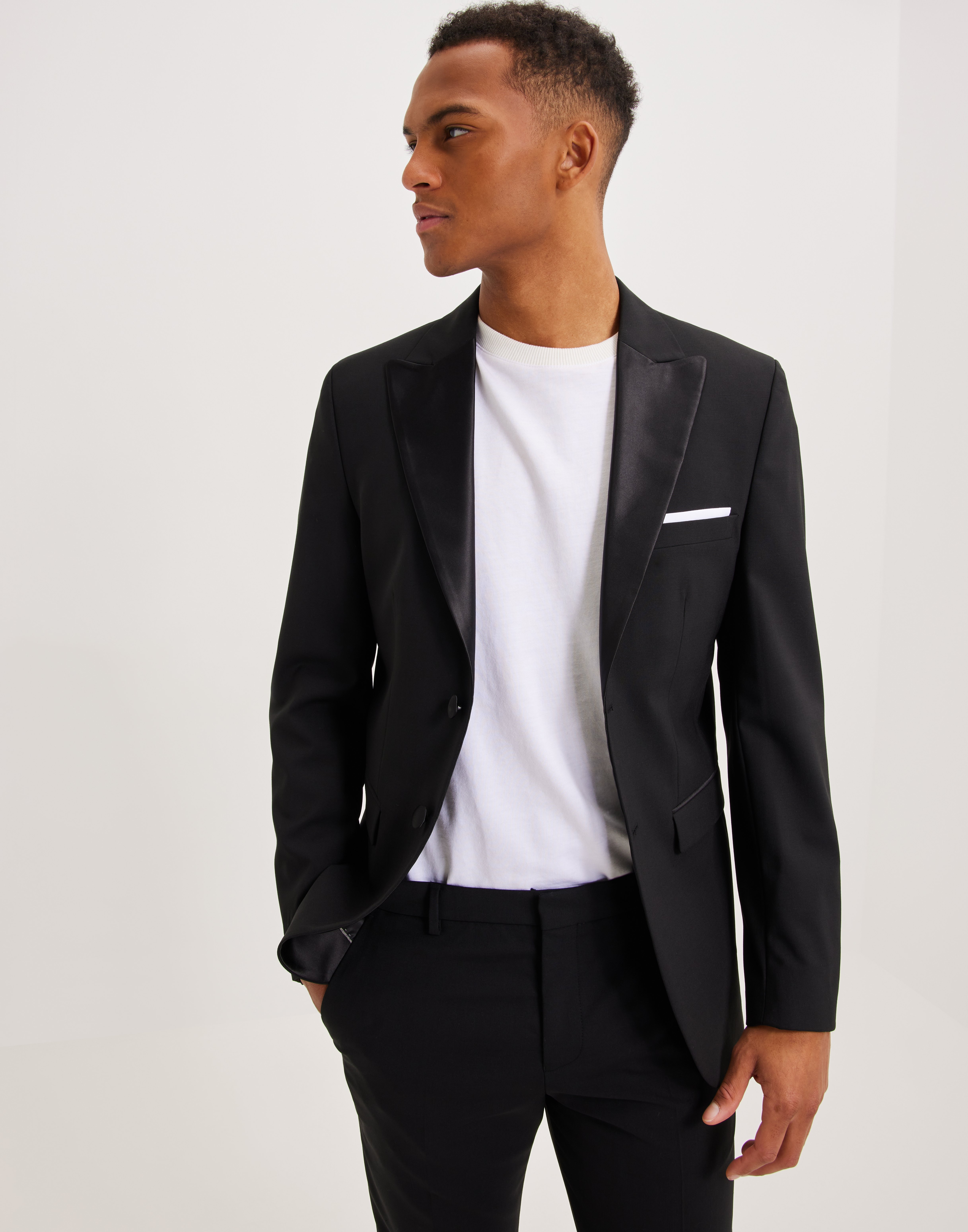 Selected Homme Slhslim-Elon Tux Blz Adv B Blazere & jakkesæt Black