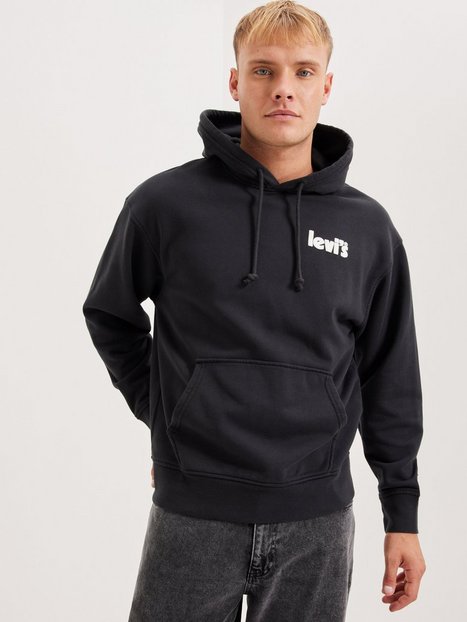 Levi's Relaxed Graphic Po Poster Hood Trøjer Black