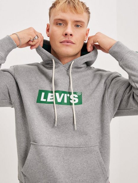 Levi's Relaxed Graphic Po Boxtab Stri Trøjer Grey