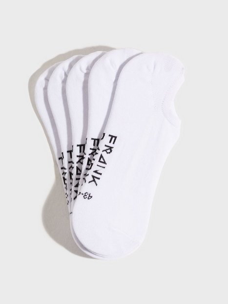 Frank Dandy Organic Cotton Sneaker Sock Strømper White