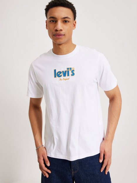 Levi's Ss Relaxed Fit Tee Holiday Pos T-shirts & undertrøjer Neutral