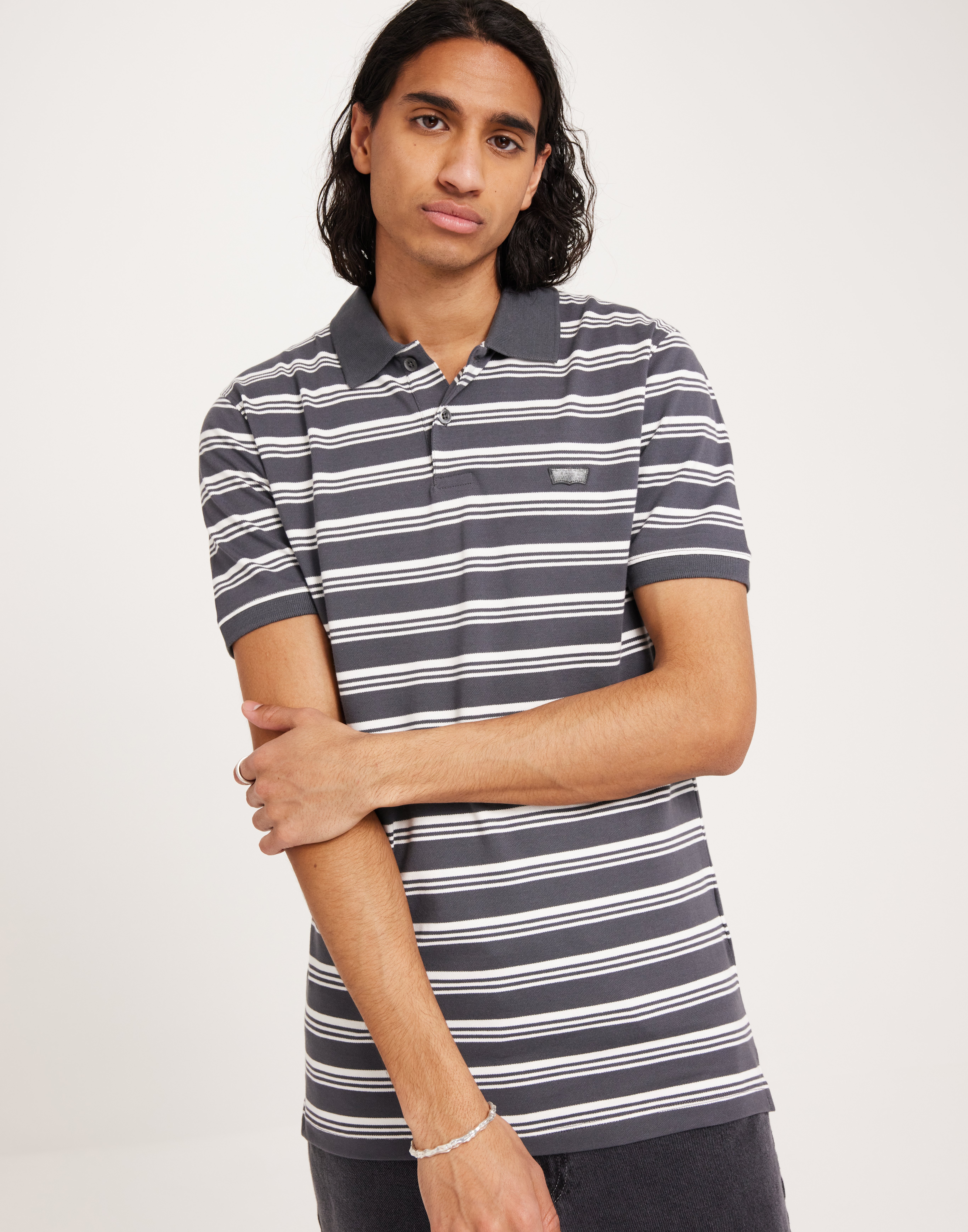Levi's Slim Housemark Polo Fine Lines Polotrøjer Multi