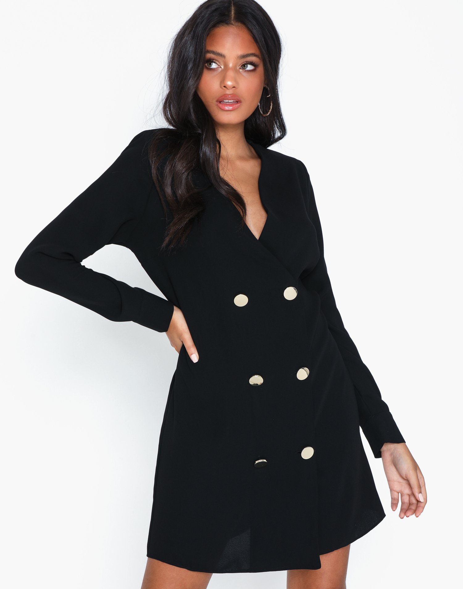 tuxedo dress river island
