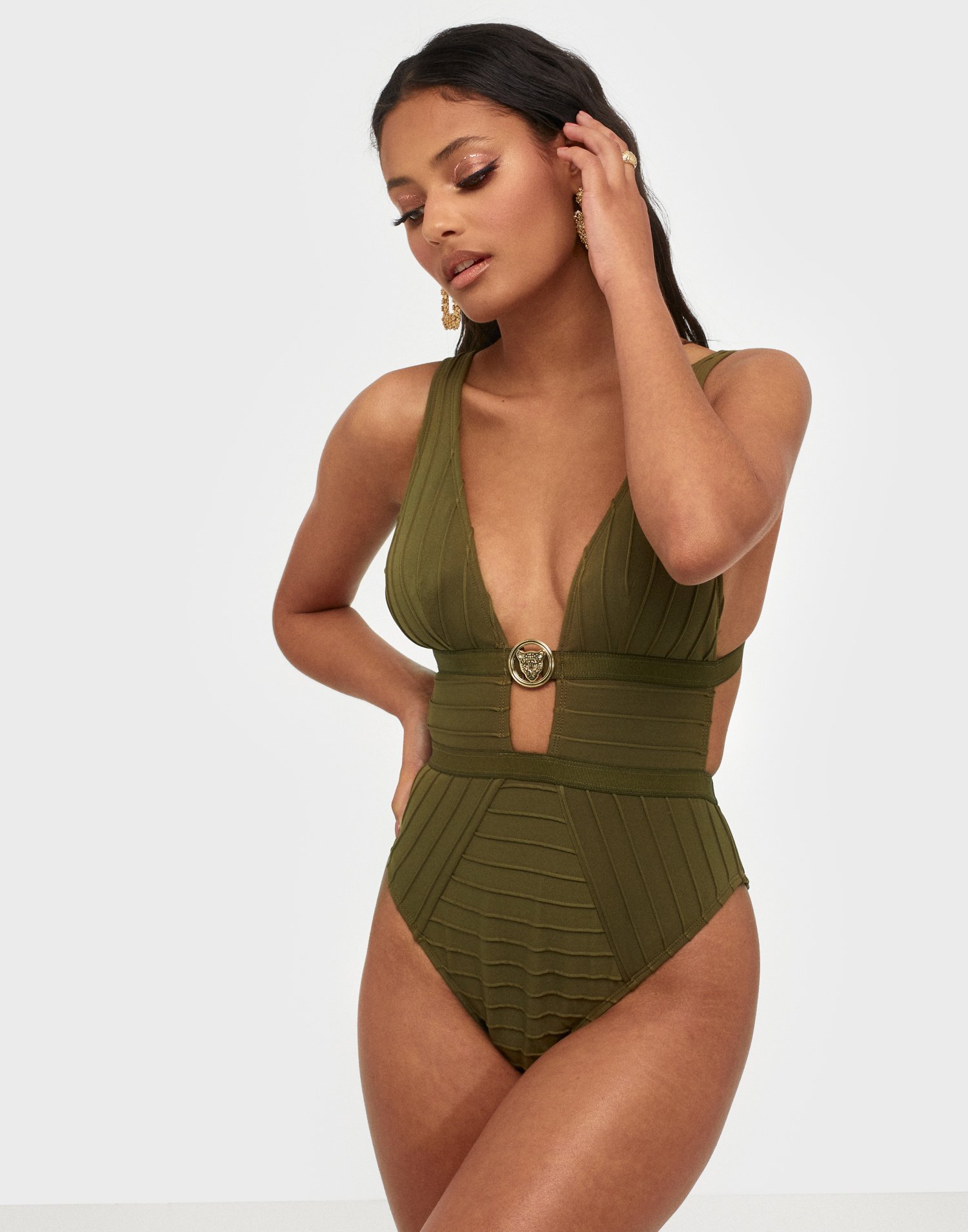 river island plunge swimsuit