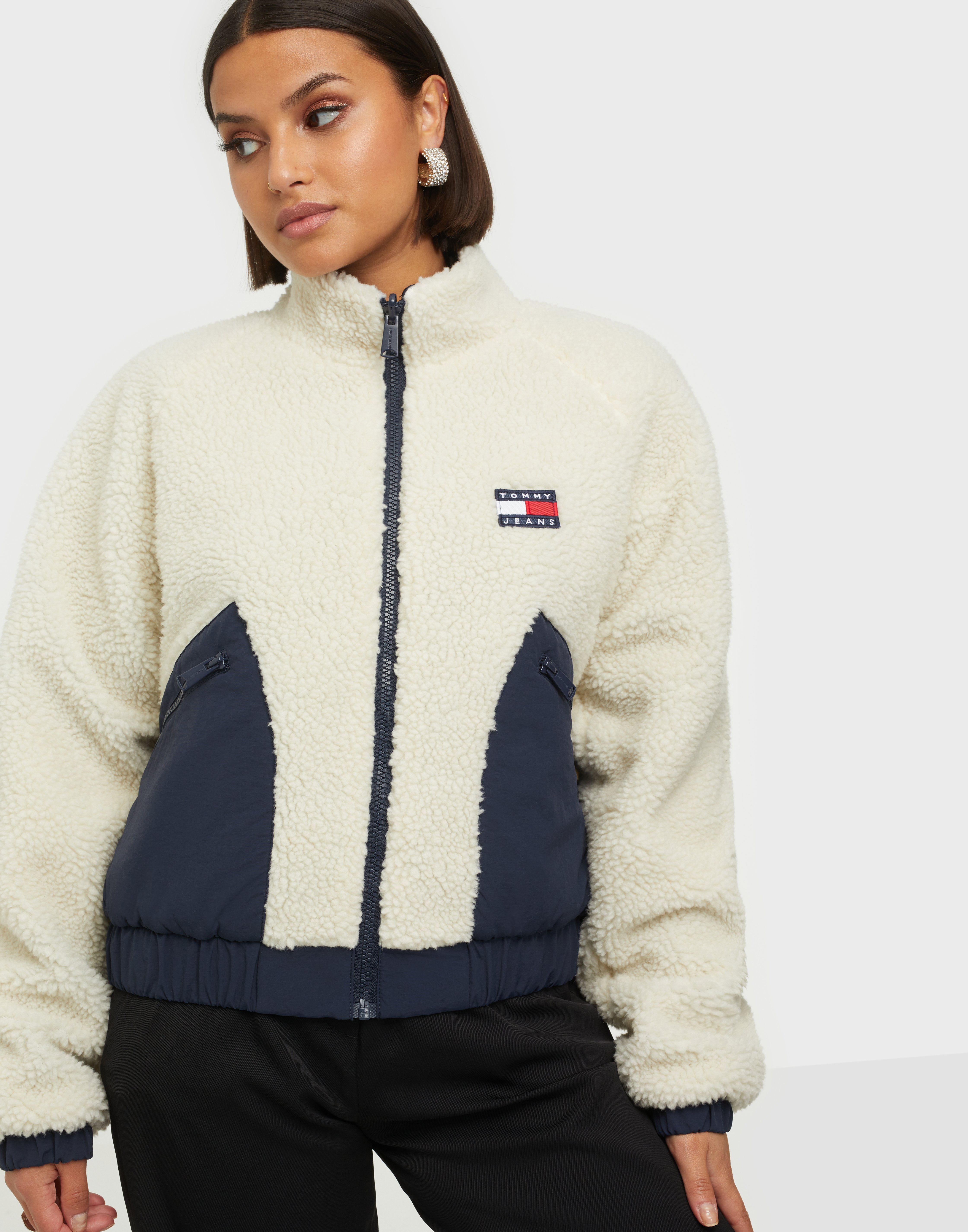 women's reversible sherpa jacket