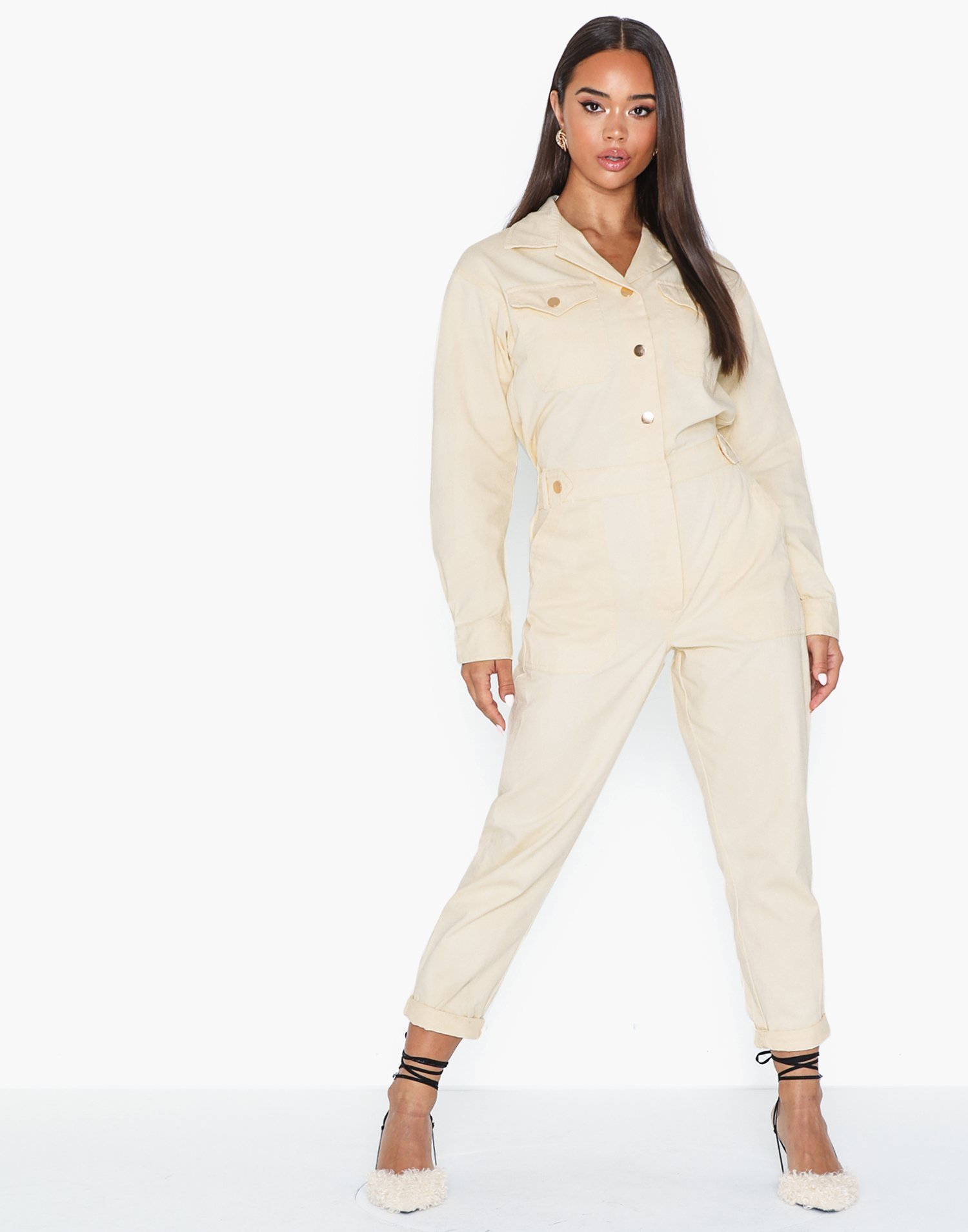 khaki boiler suit river island