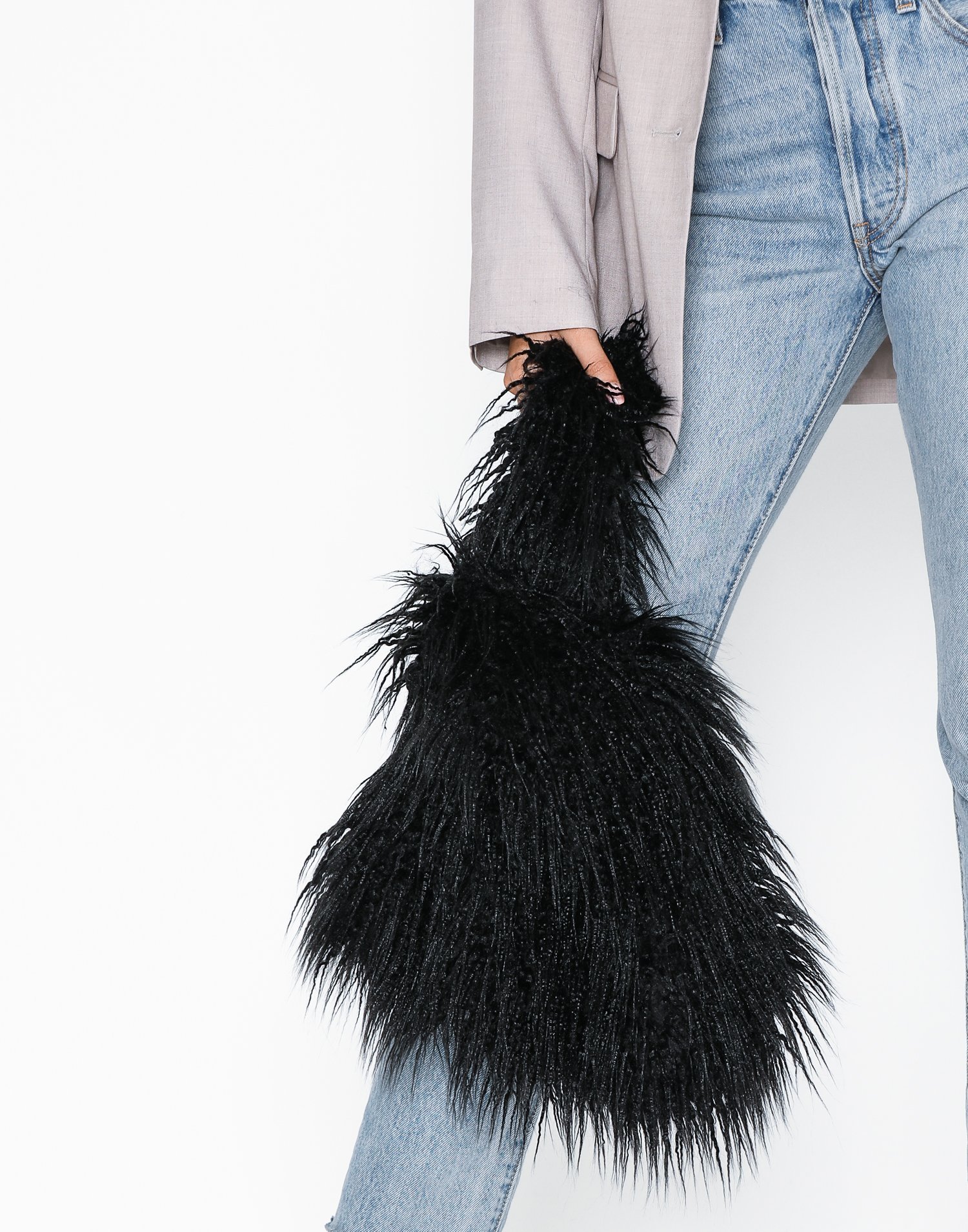 fur bag