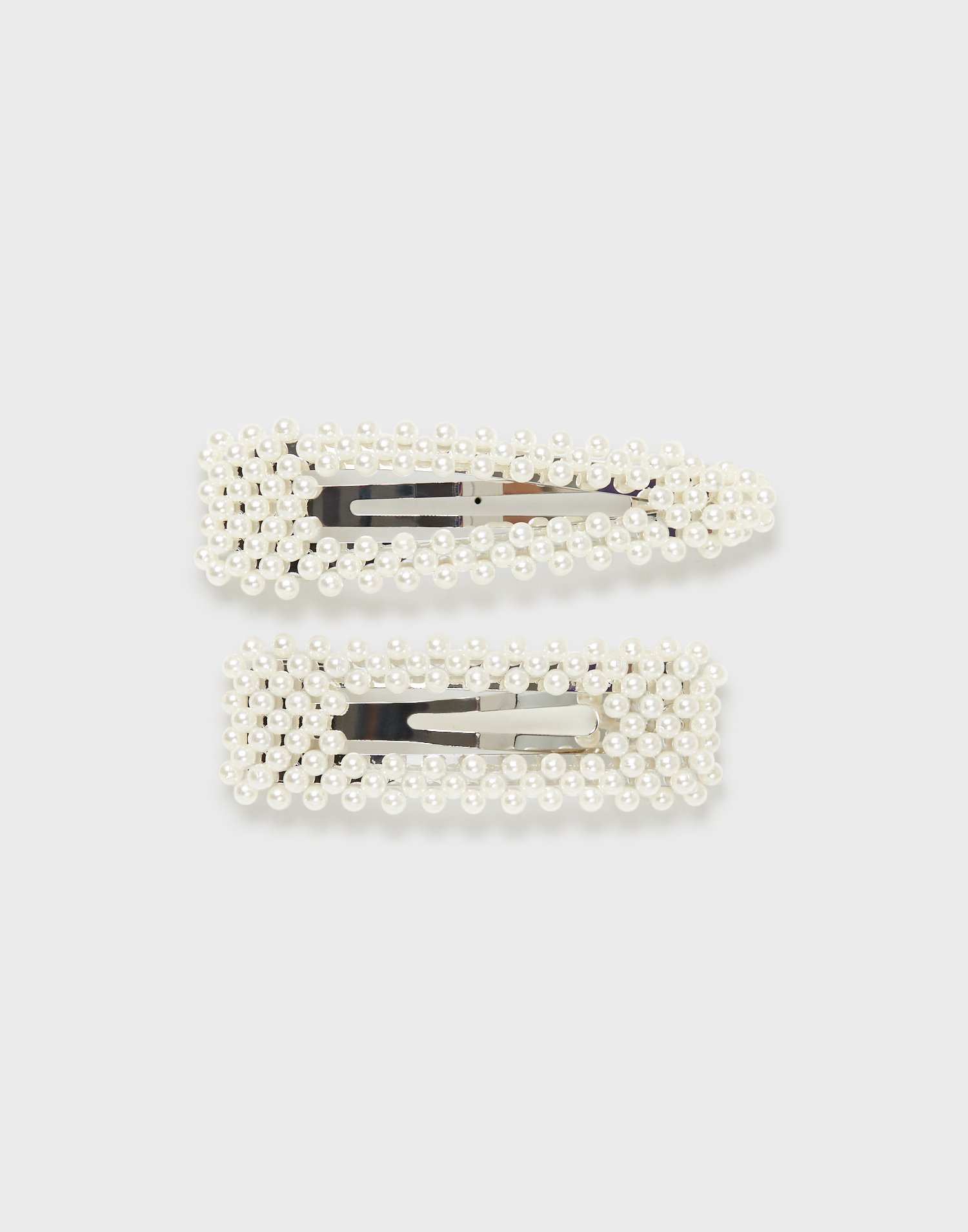 NLY Accessories 2 pack Pearly Hair Clips Håraccessoarer