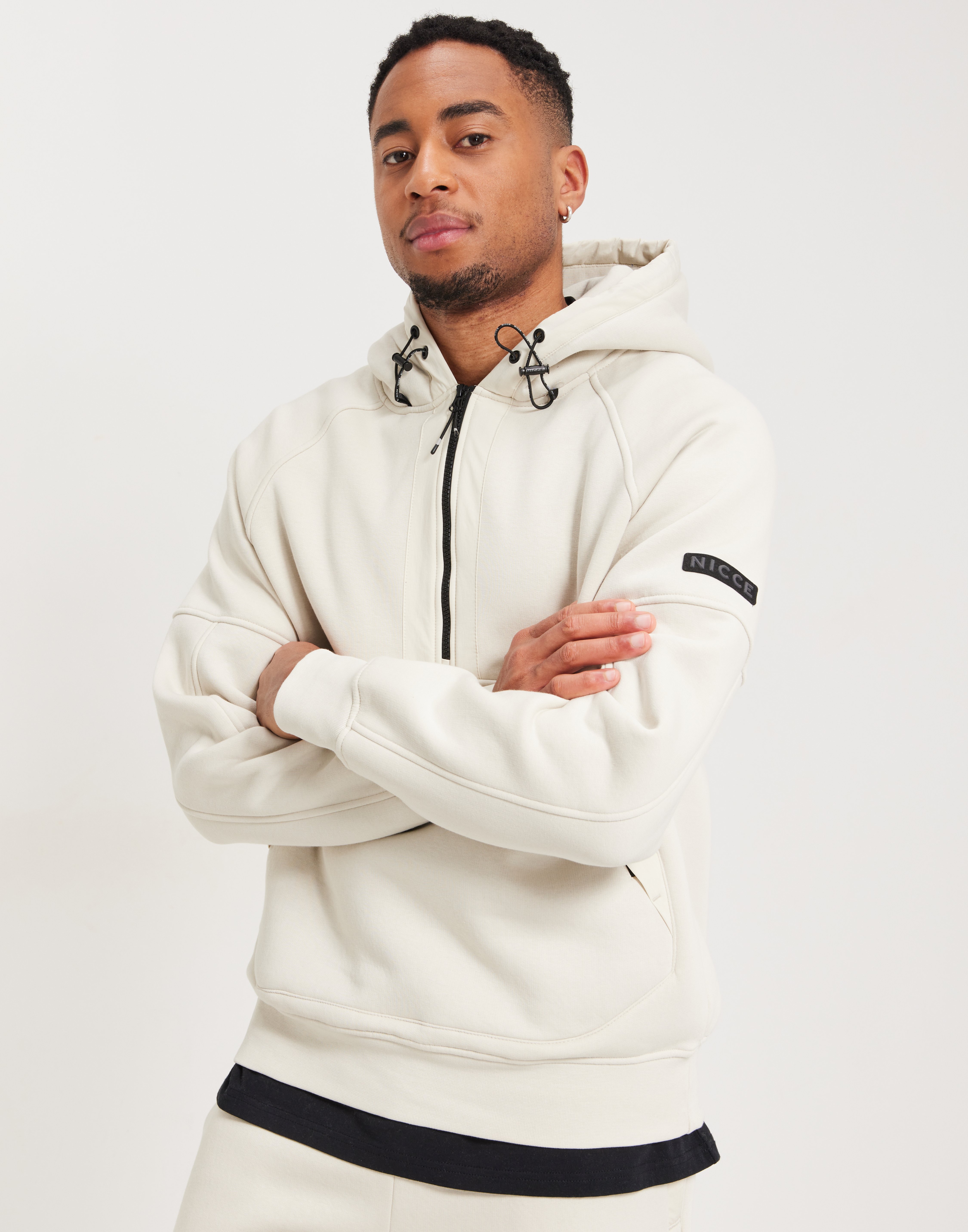 nicce half zip jacket