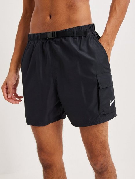 Nike Sportswear Nike Belted Packable 5" Volley Short Badetøj Black