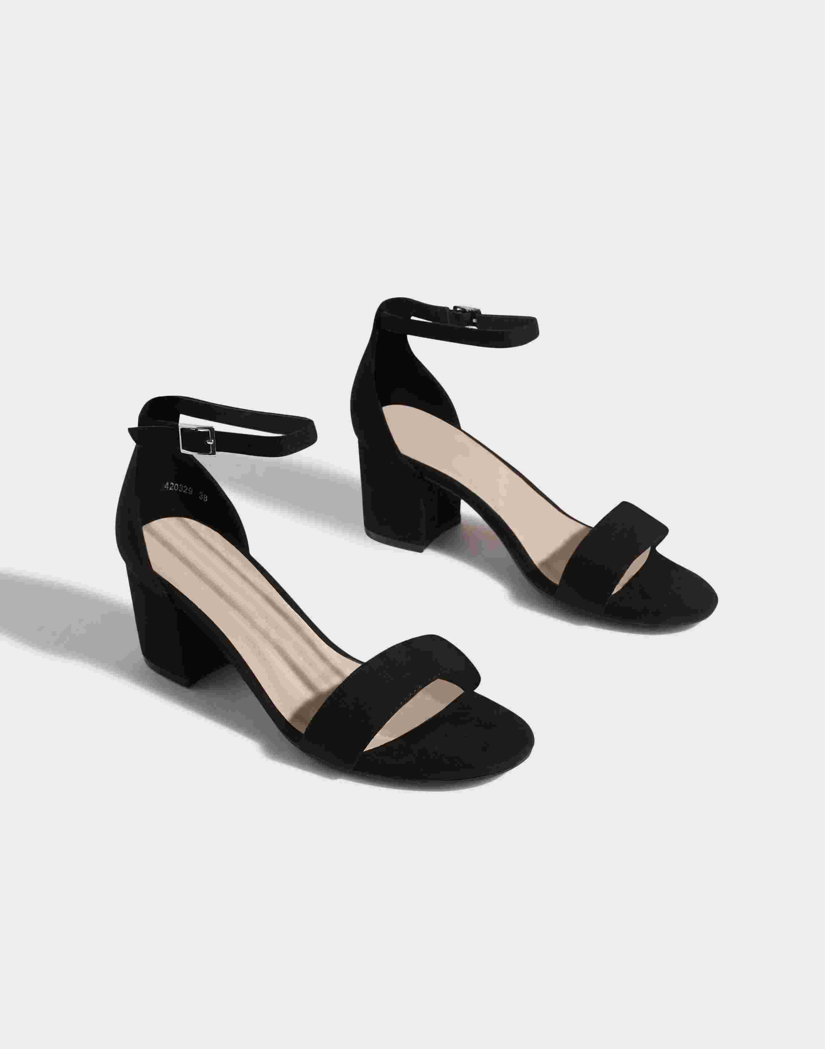 nly by nelly low block heel
