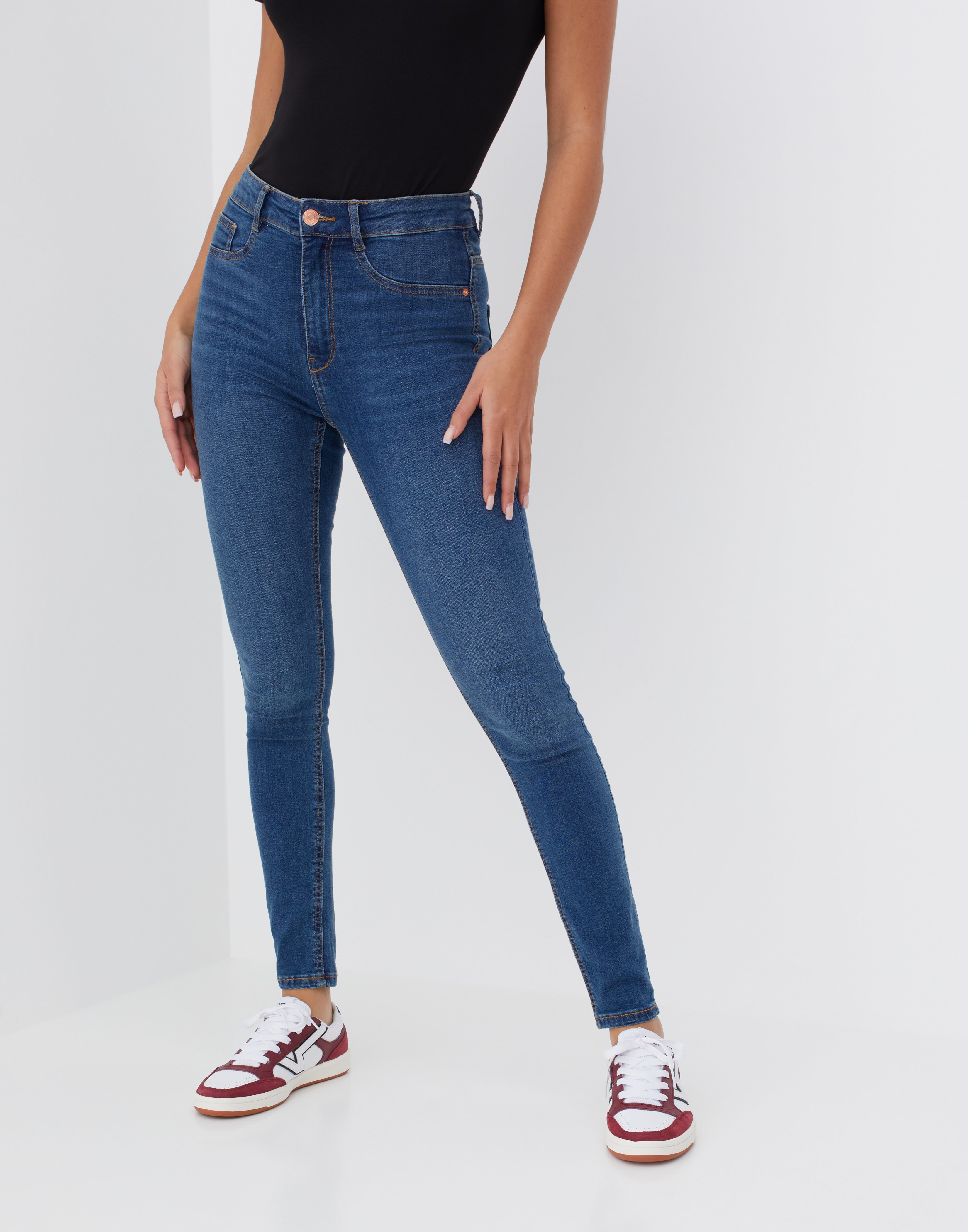 Shop Gina Tricot Molly High Waist Jeans 
