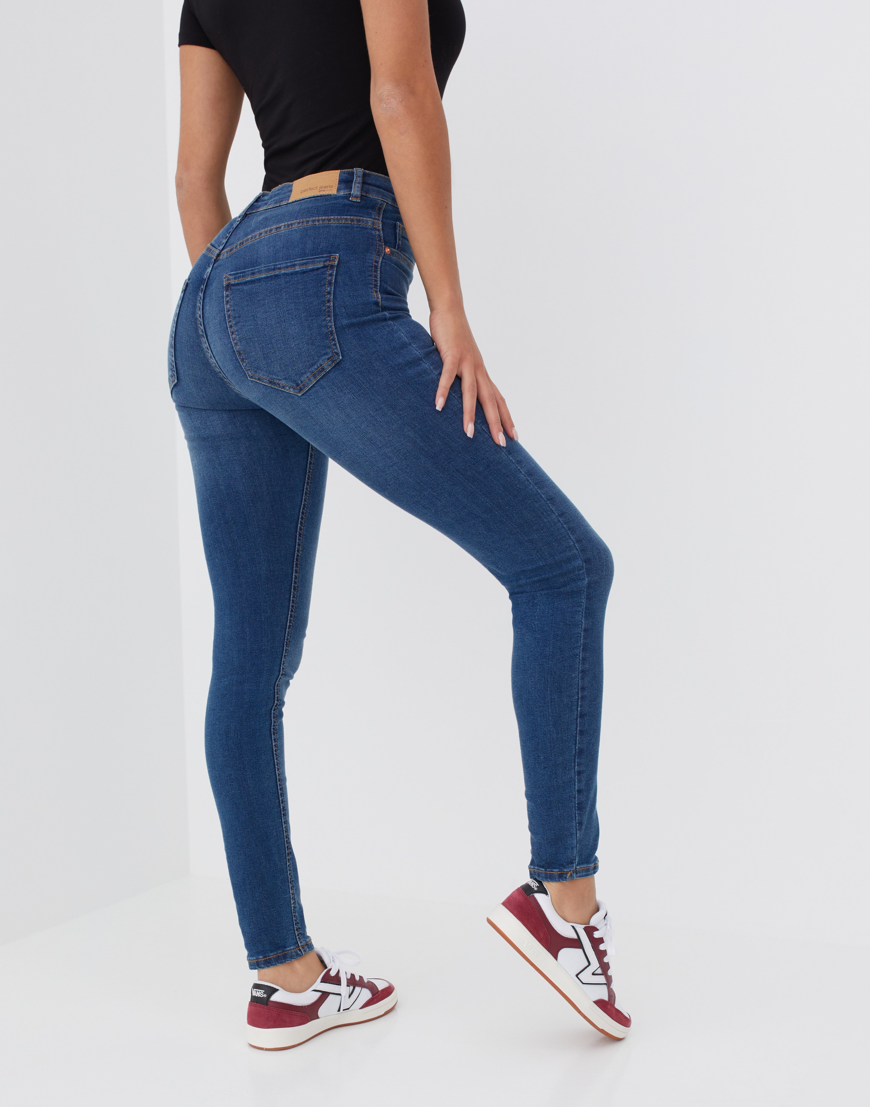 molly high waist jeans black