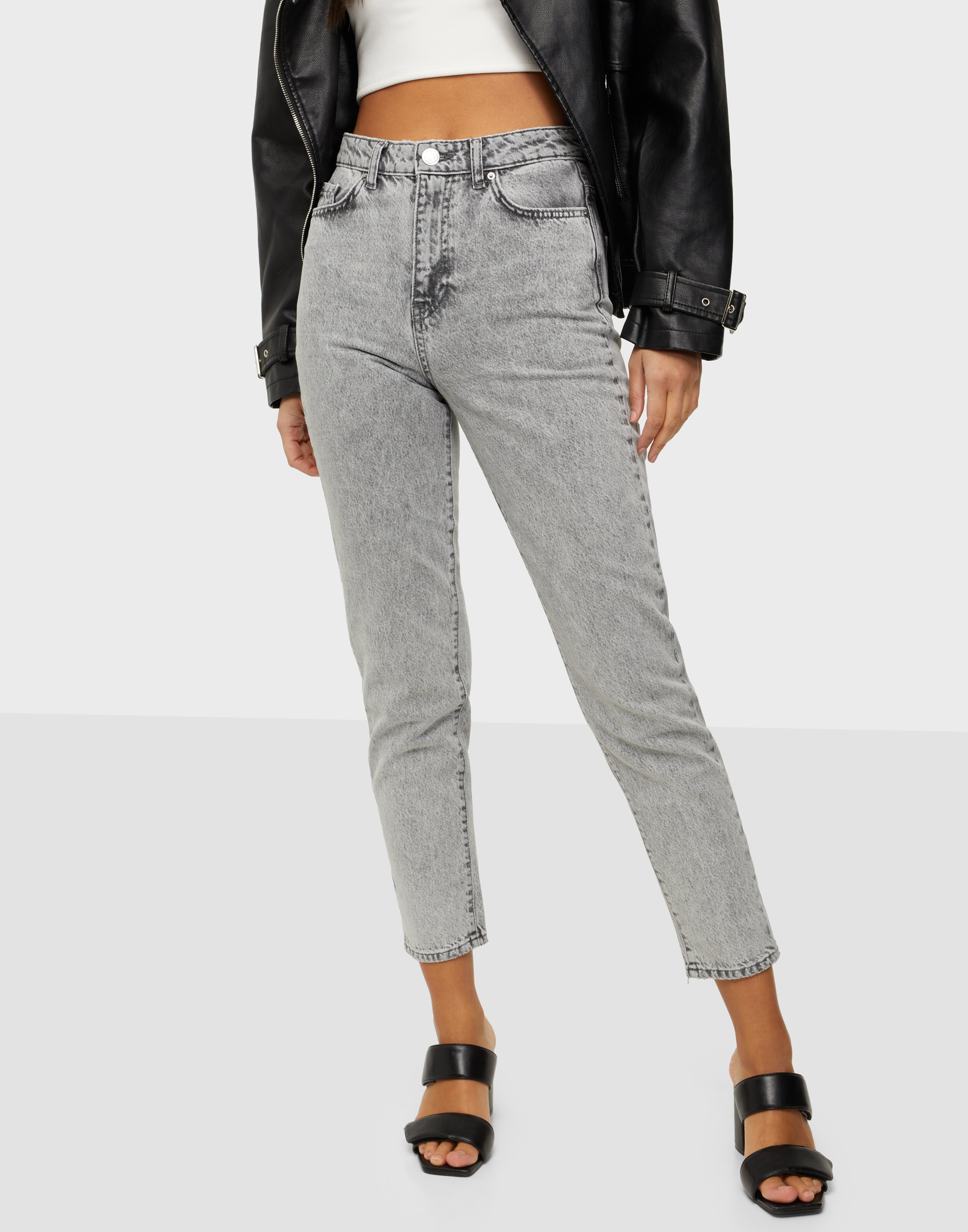 gina tricot mom jeans