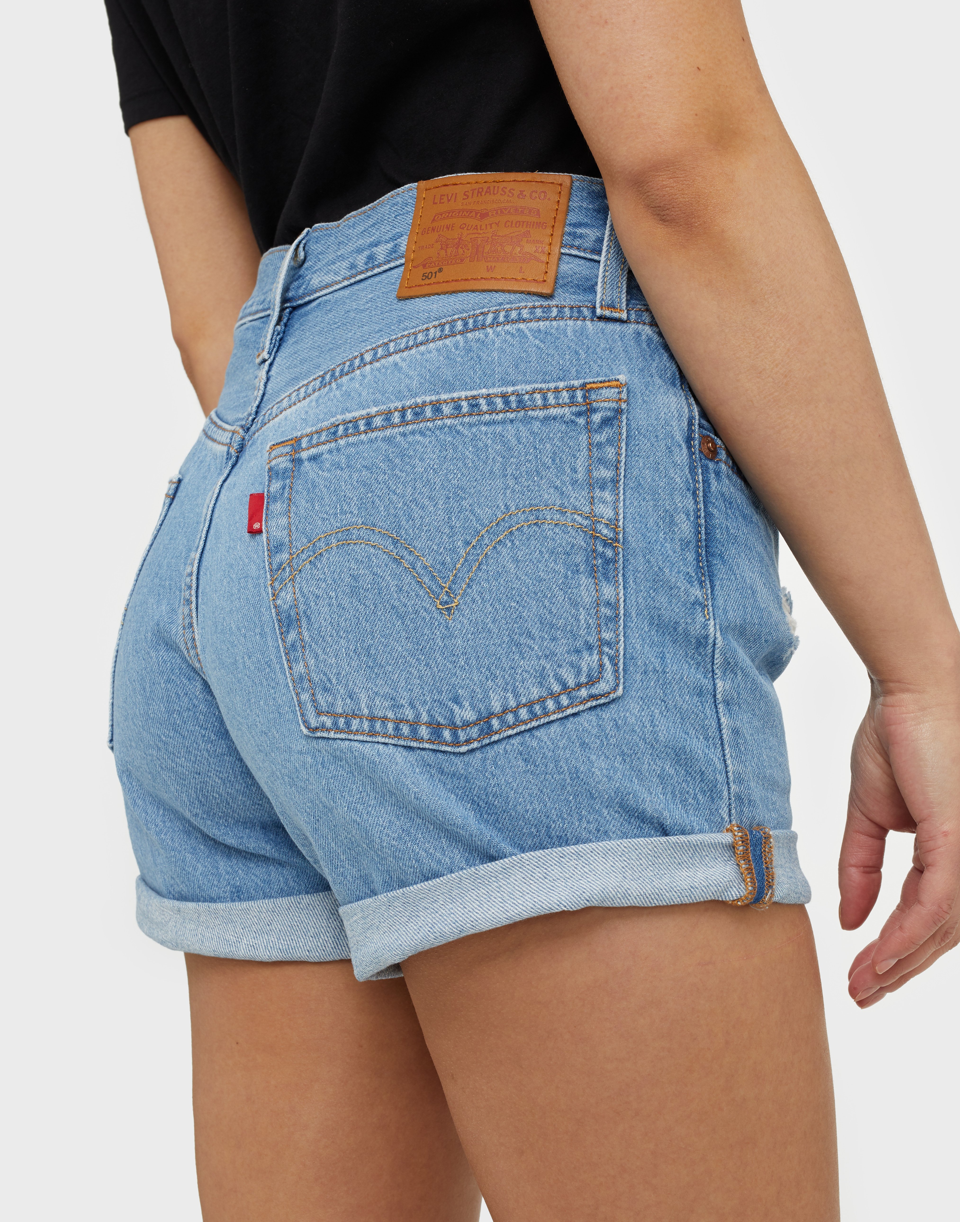 levis shorts long