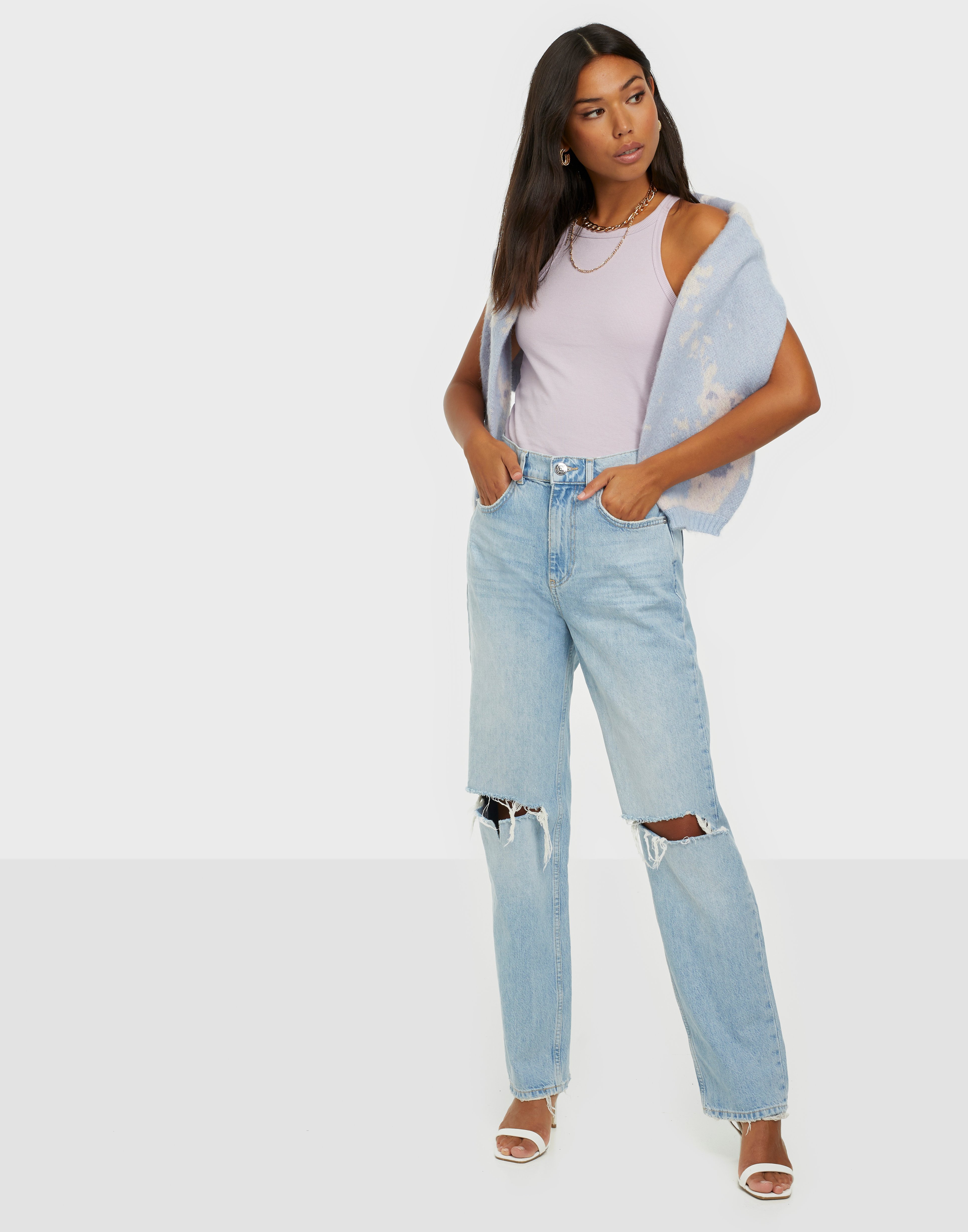 90s high waist jeans