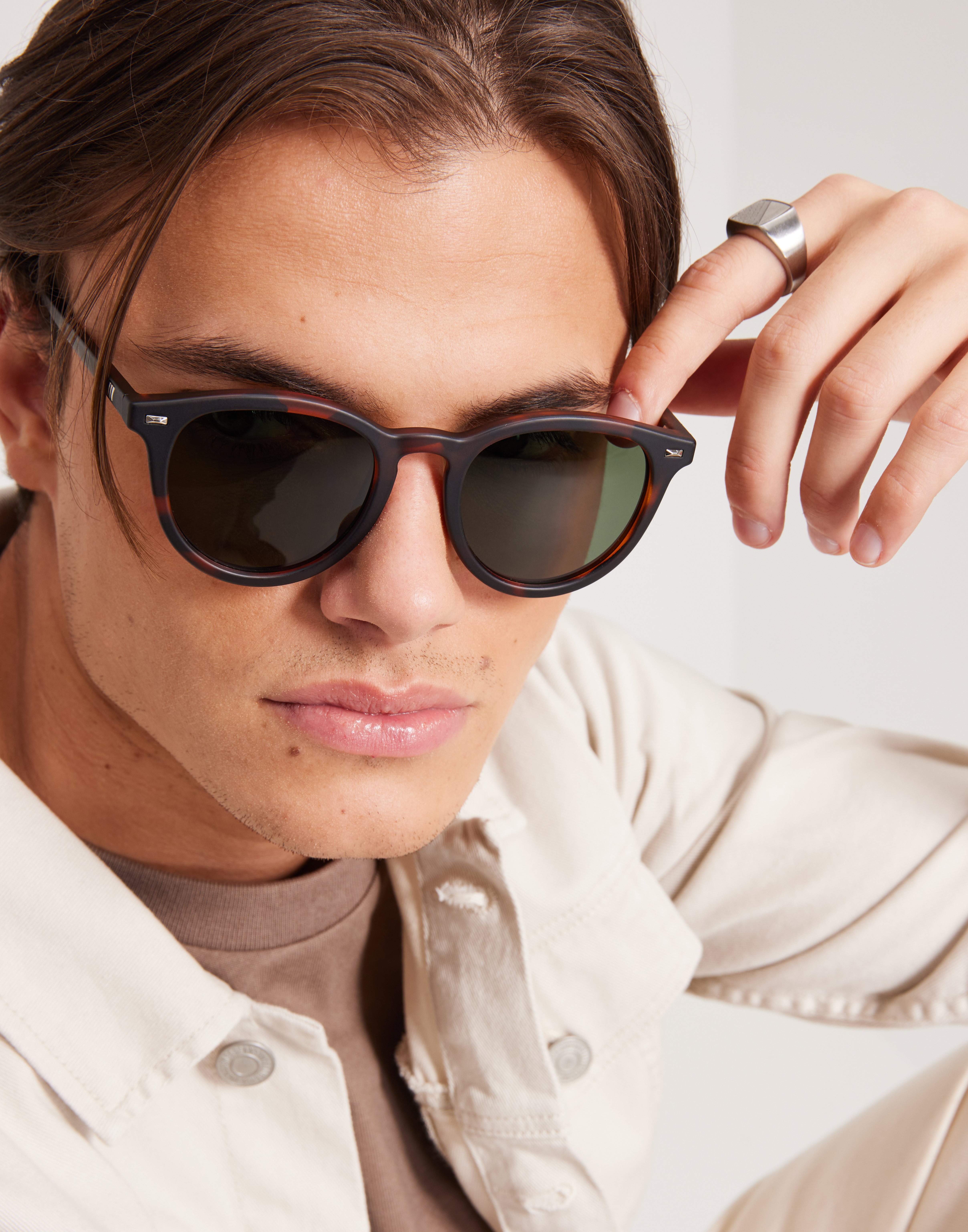 Le Specs Fire Starter Polarized Solbriller Tortoise
