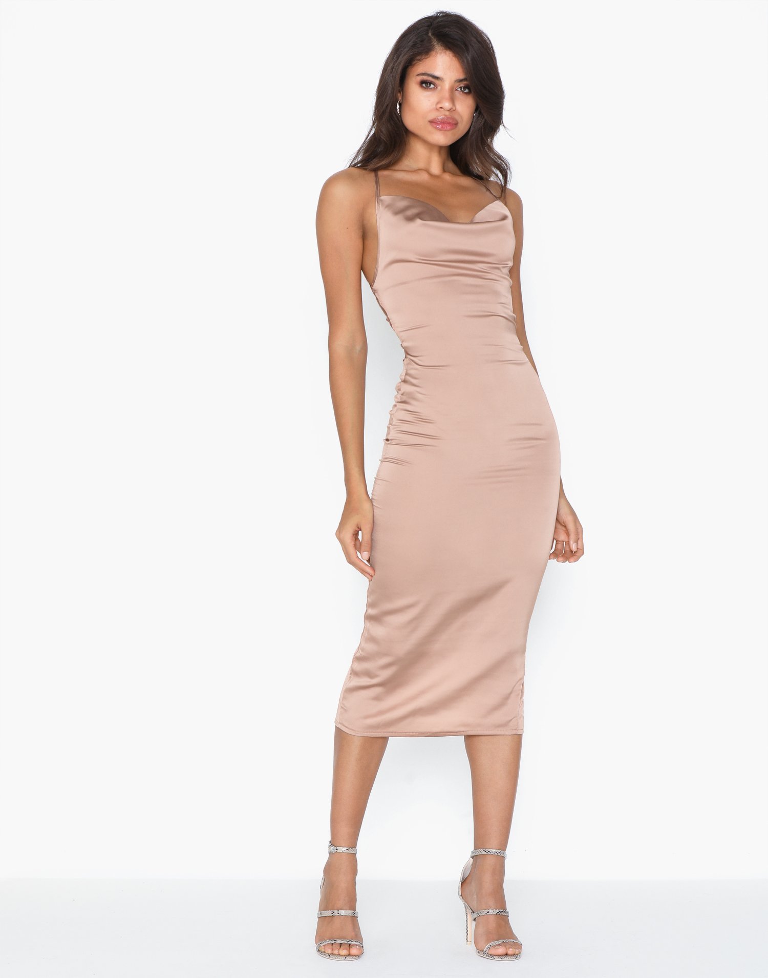 nelly satin dress