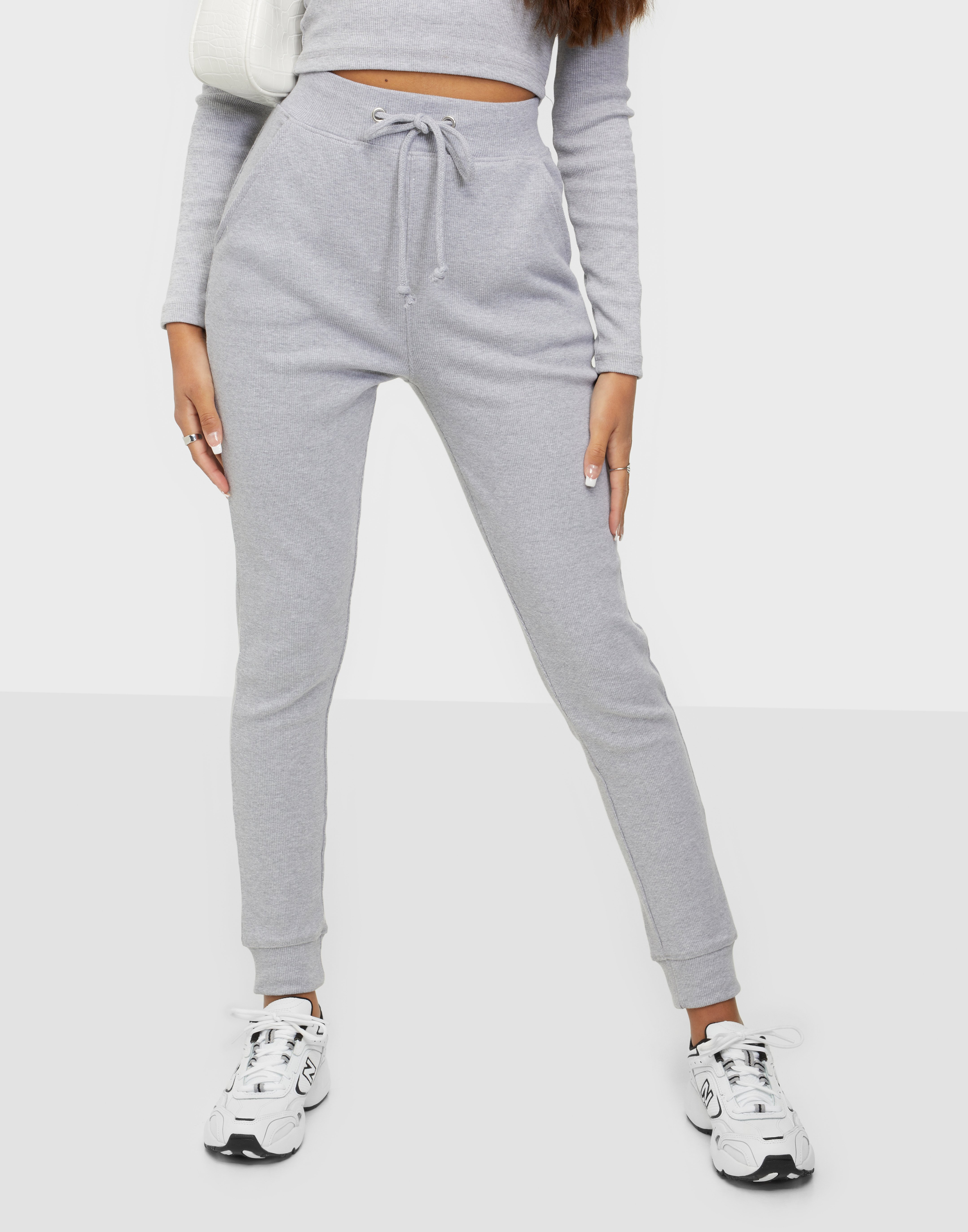 missguided ribbed jogger