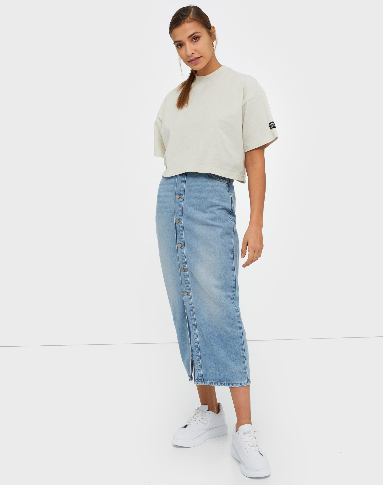 high waisted mum jeans