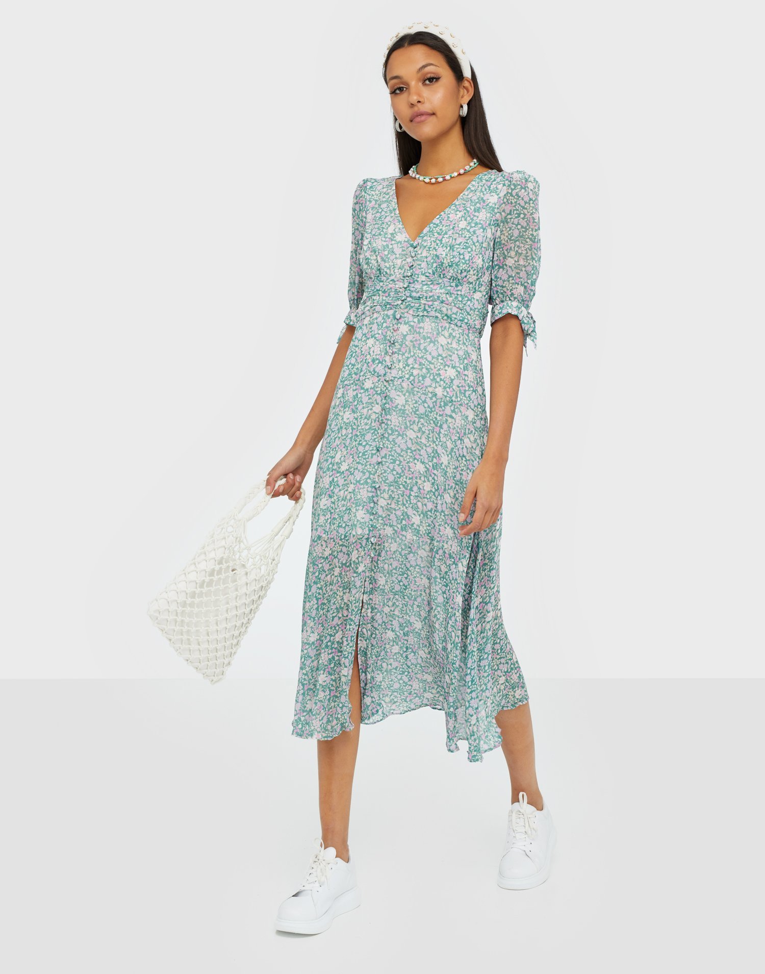 tie sleeve dress