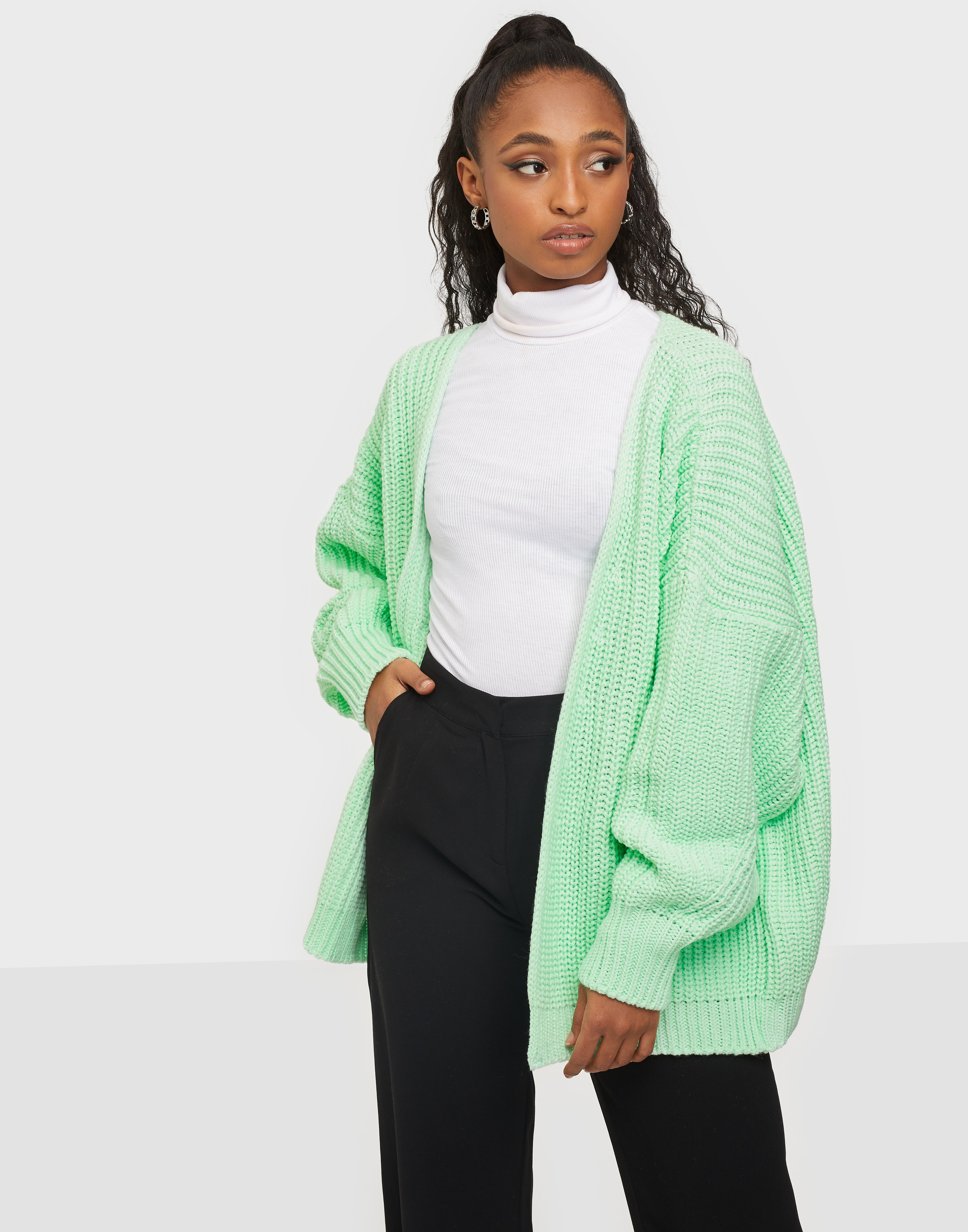 missguided batwing cardigan
