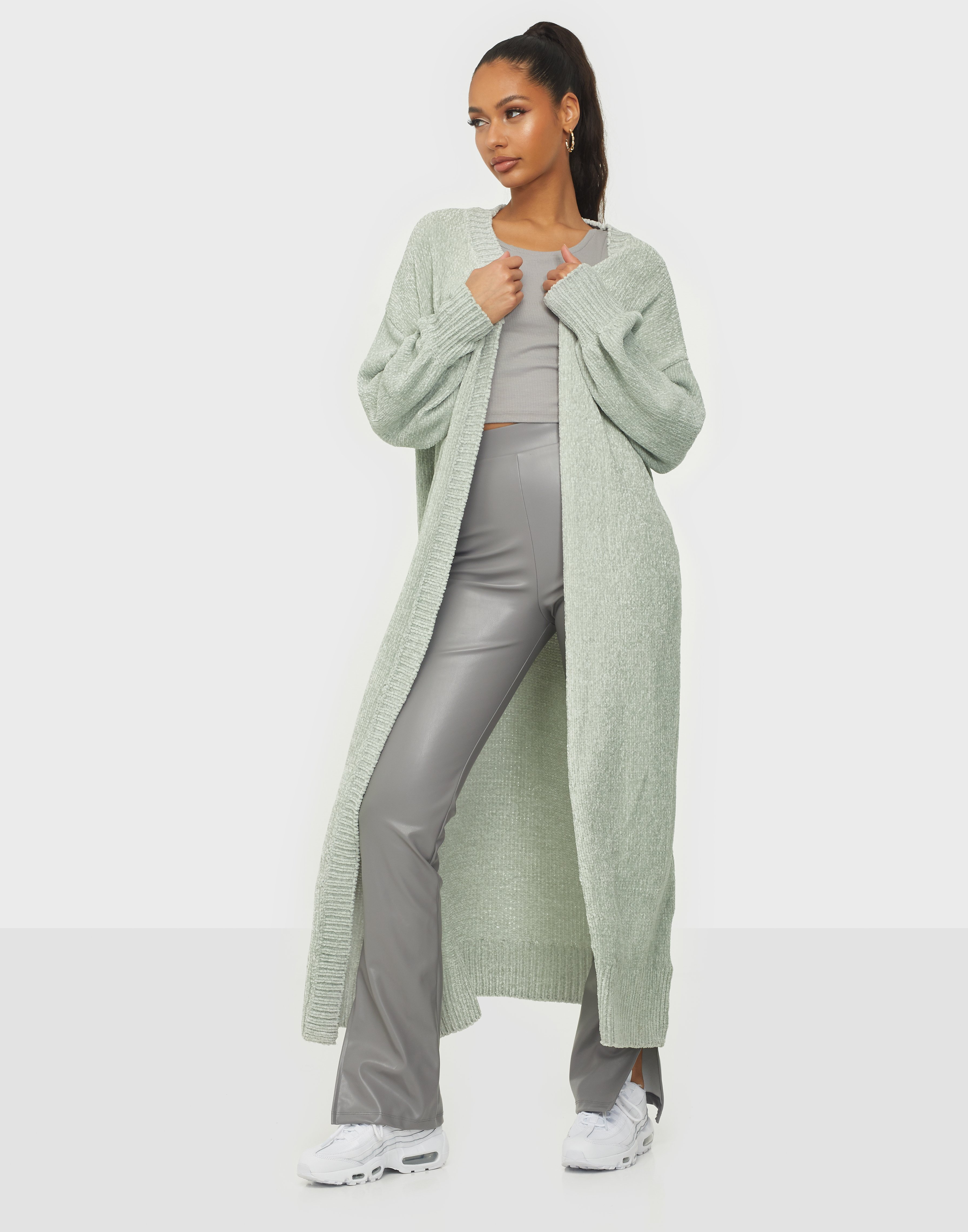 missguided maxi cardigan