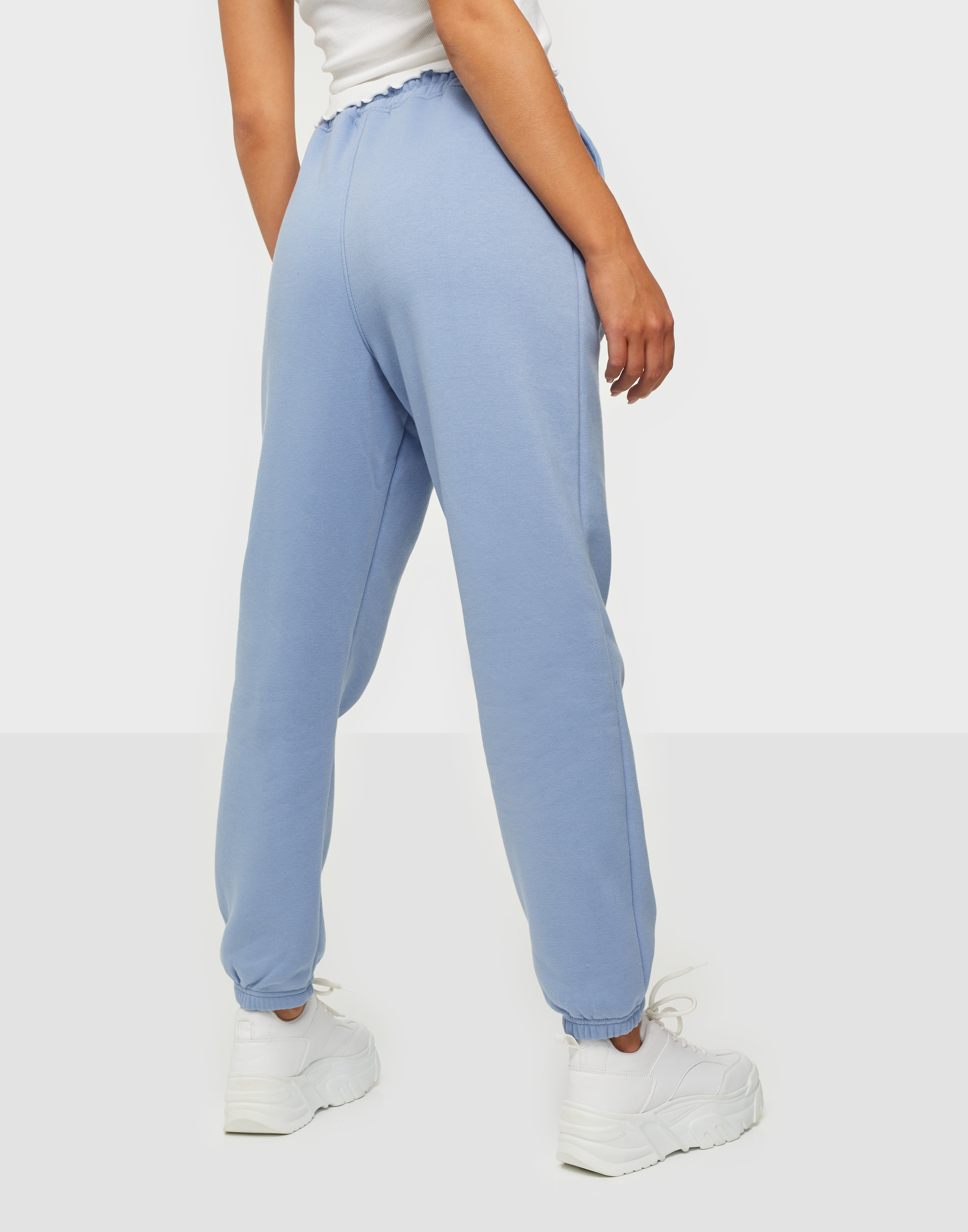 blue missguided oversized 90s joggers