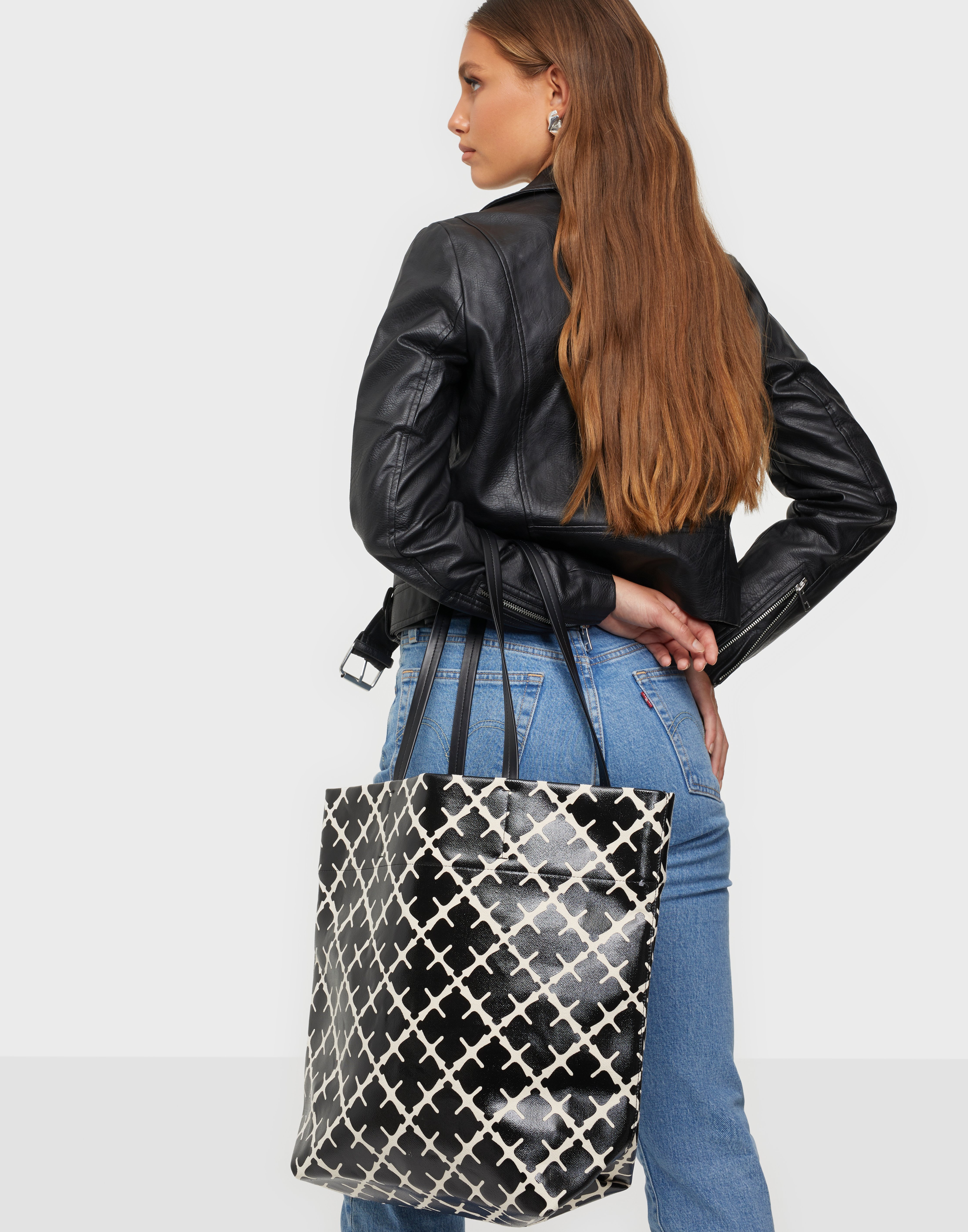 Shop By Malene Birger Agnes Tote Black Bags Nelly Com