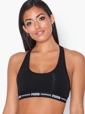 Puma Iconic Race Back Bra Bandeau & Soft-Bra Svart