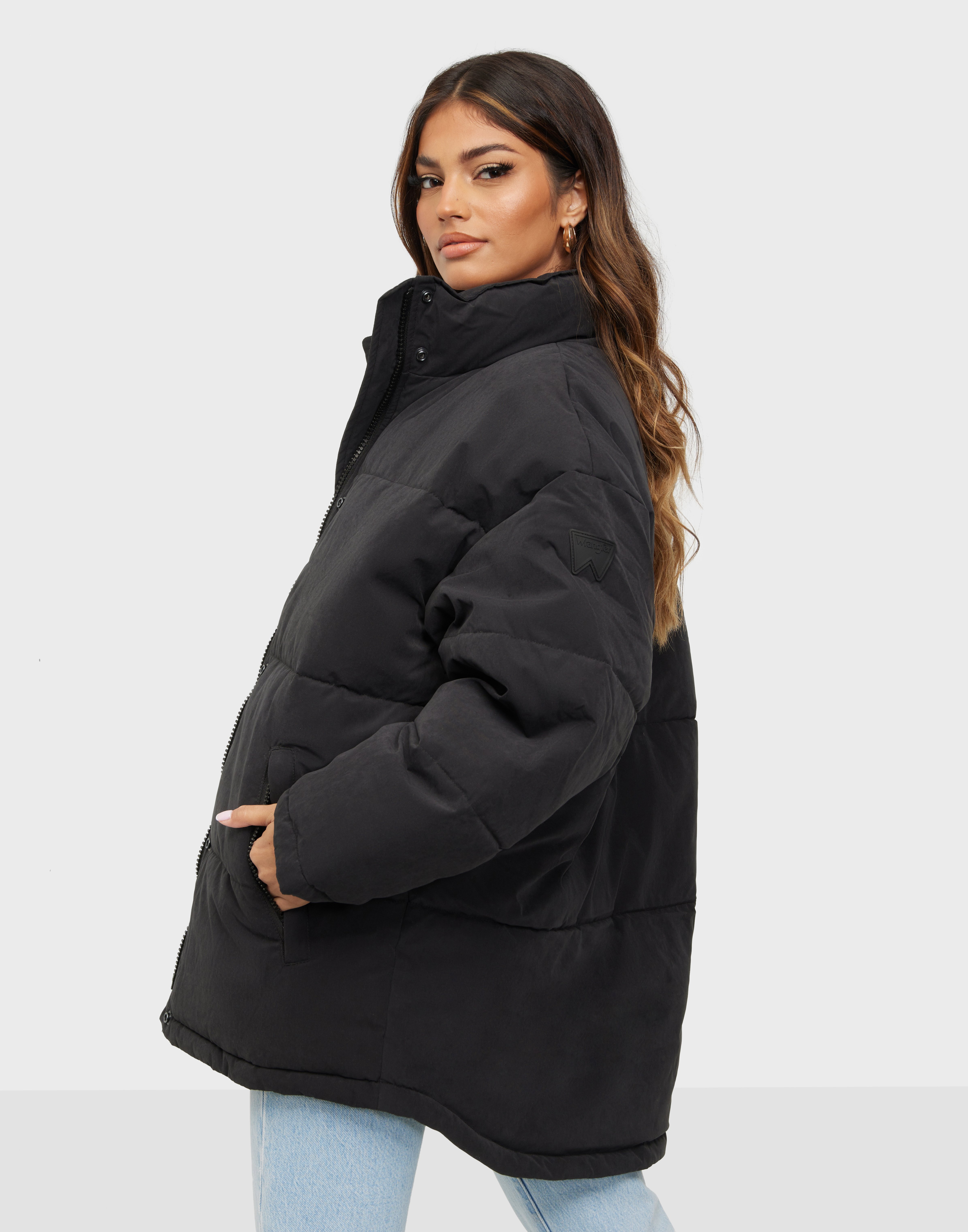 wrangler relaxed puffer