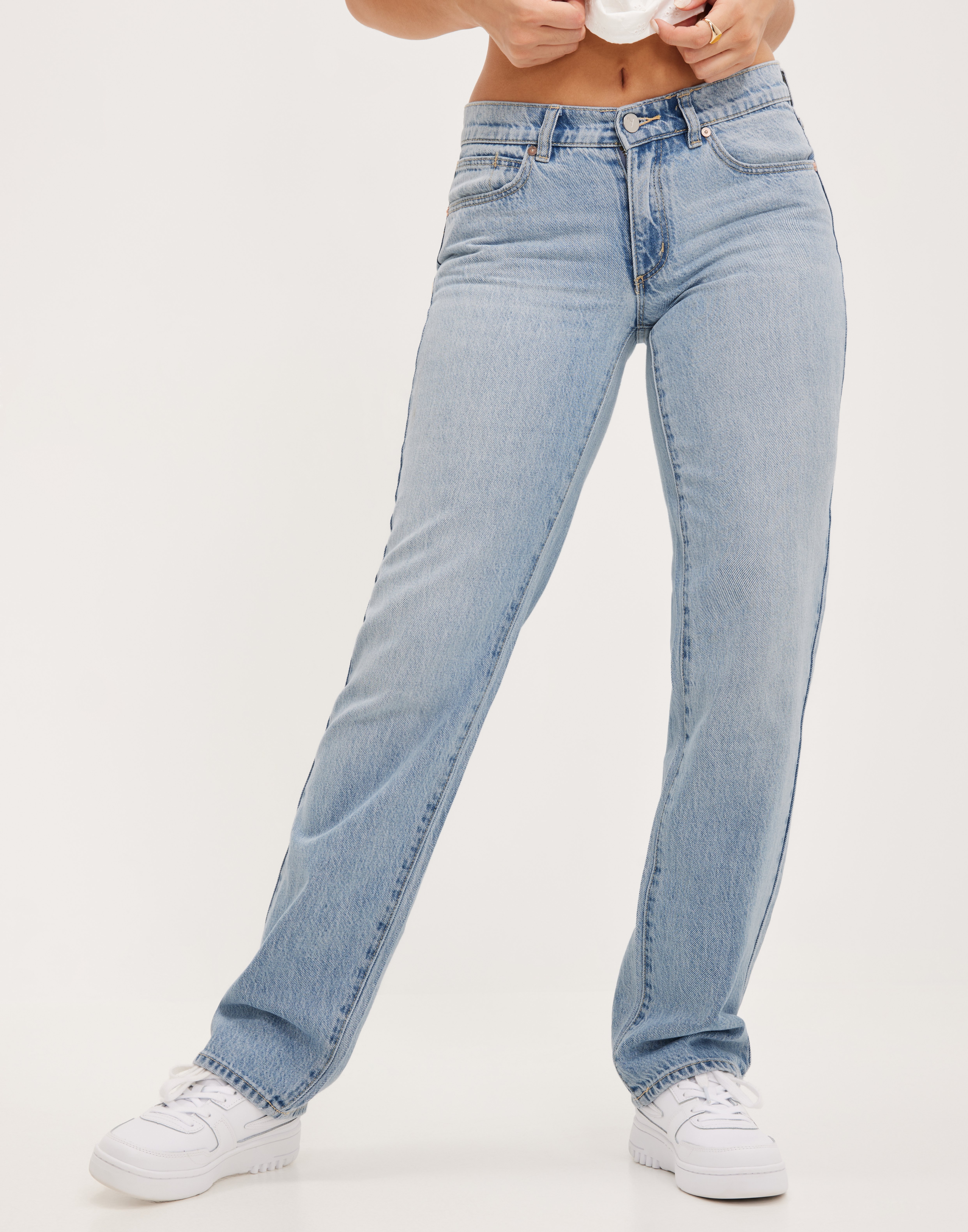 Abrand Jeans - Straight - A 99 Low Straight Kylee Organic - Jeans - Straight