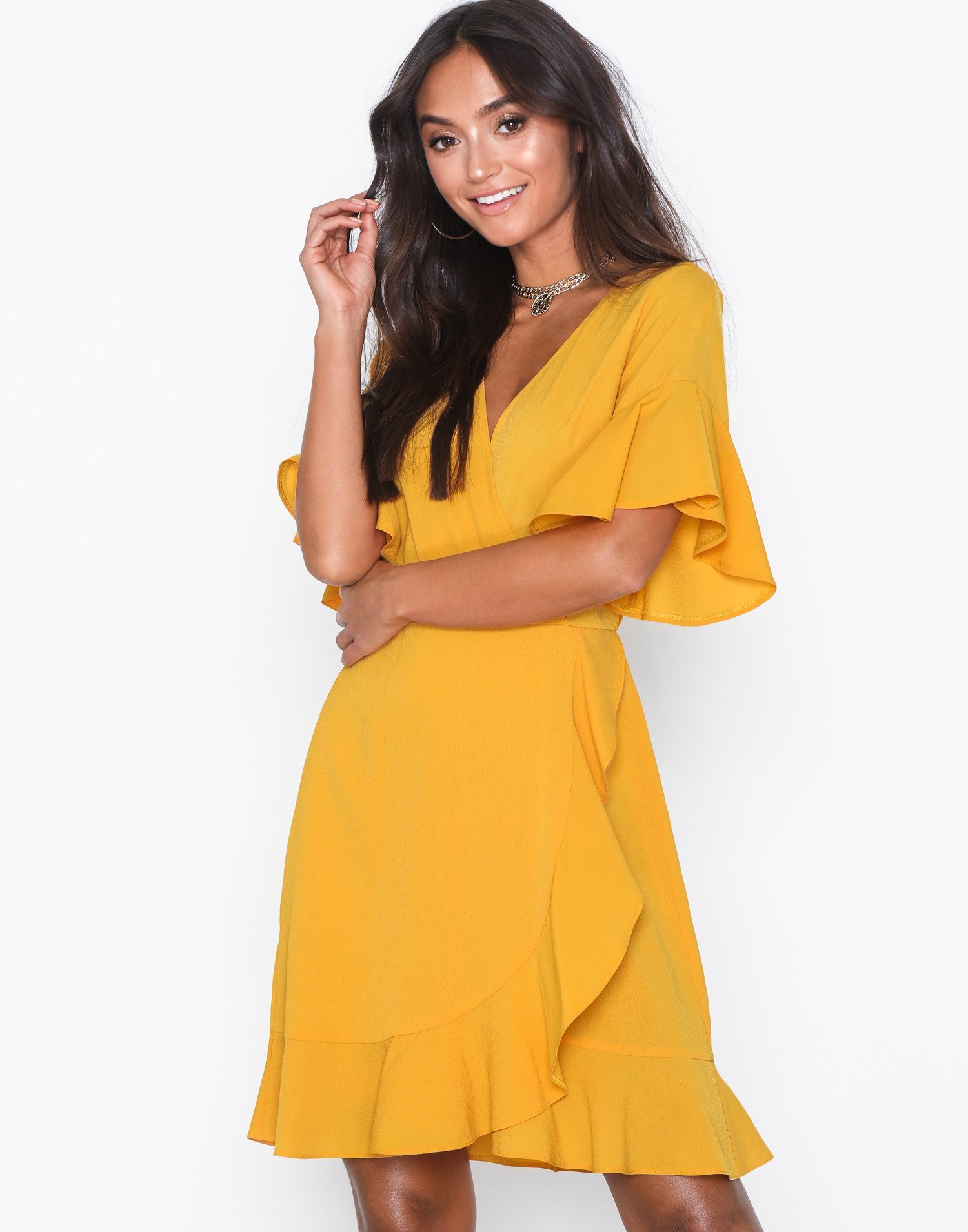 nelly yellow dress