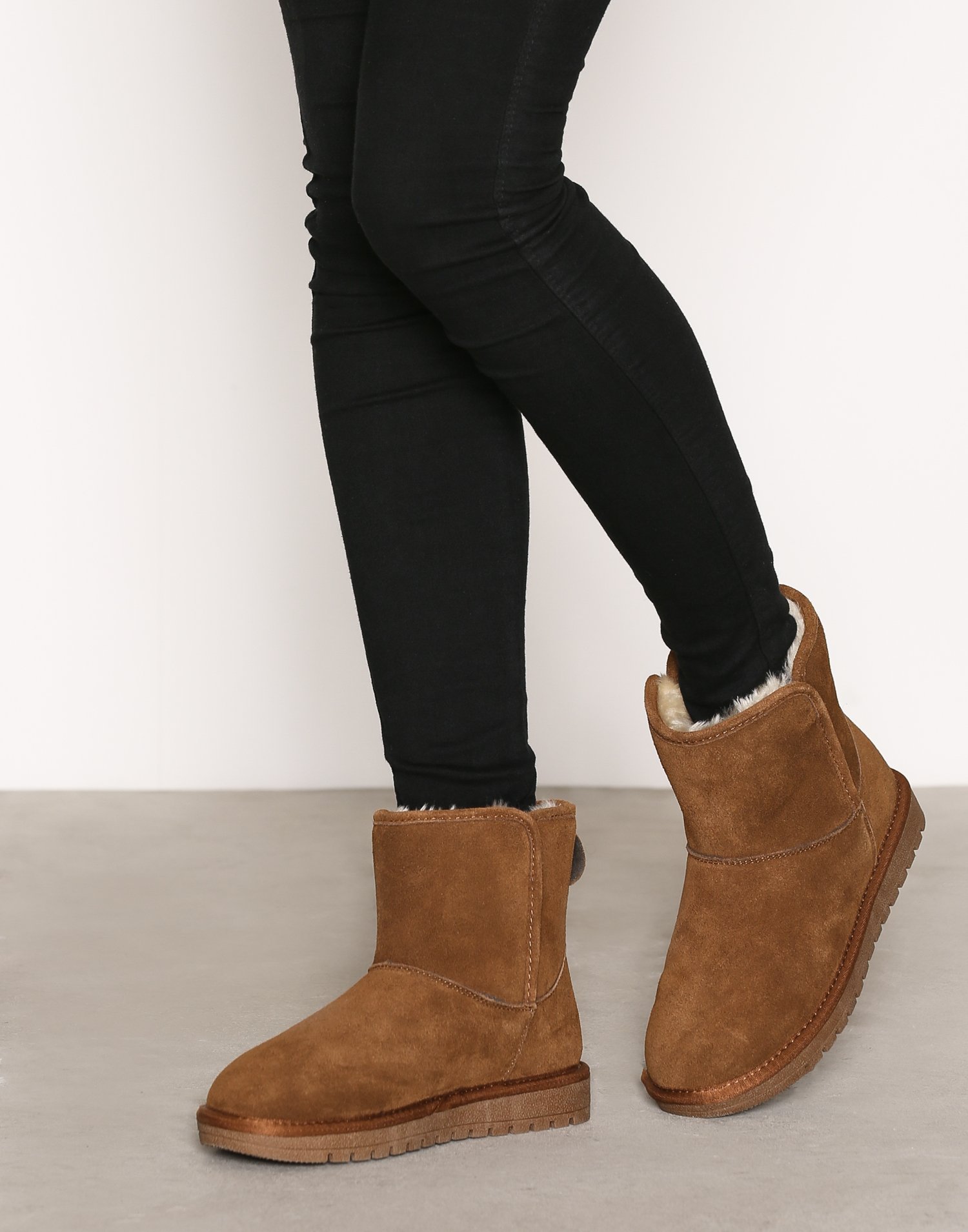 leather warm boots