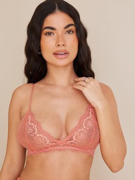 Samsøe Samsøe Marilyn bra 7092 Bandeau & Soft-Bra Coral