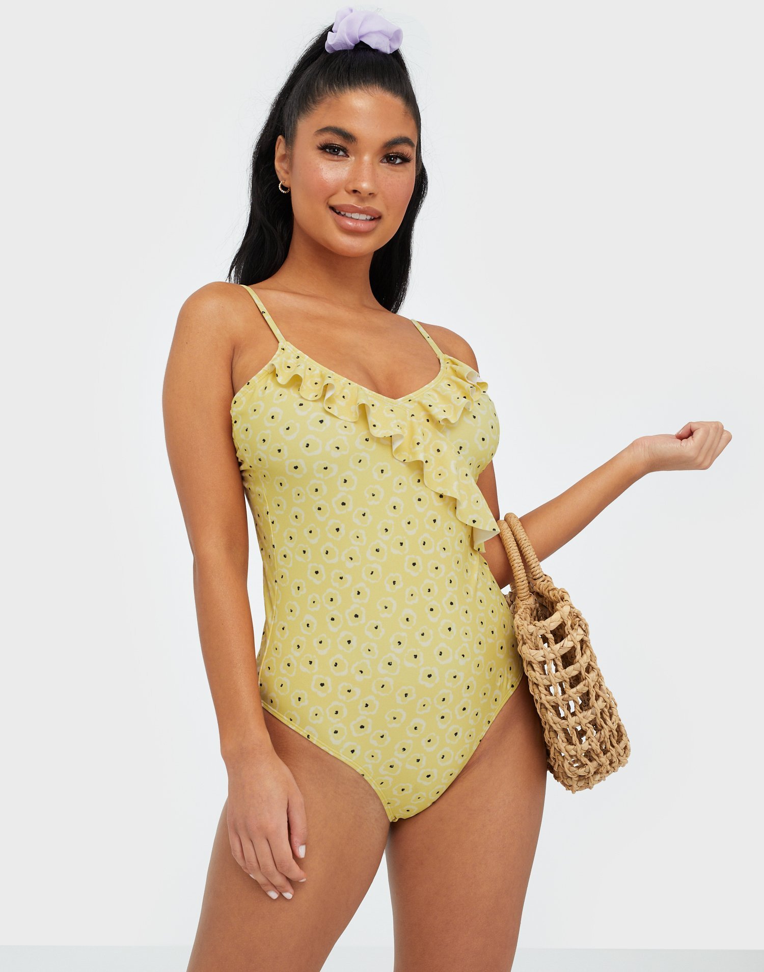 frill swimsuit