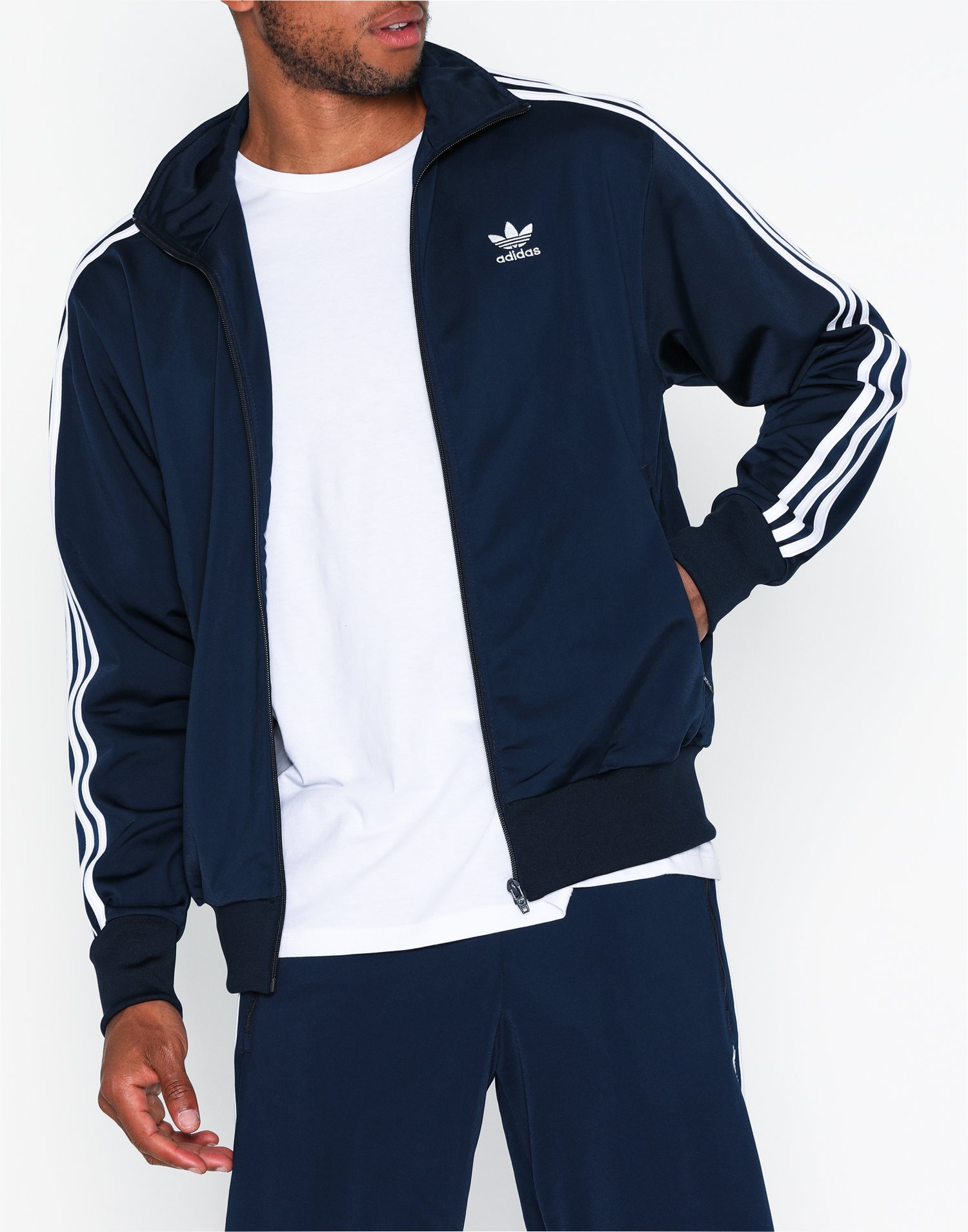 adidas firebird navy blue