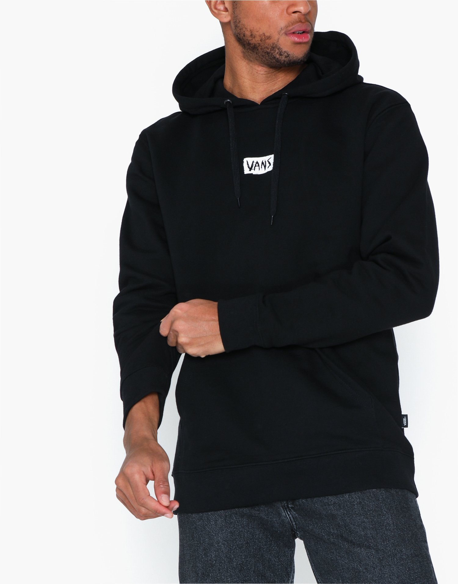 vans scratched hoodie