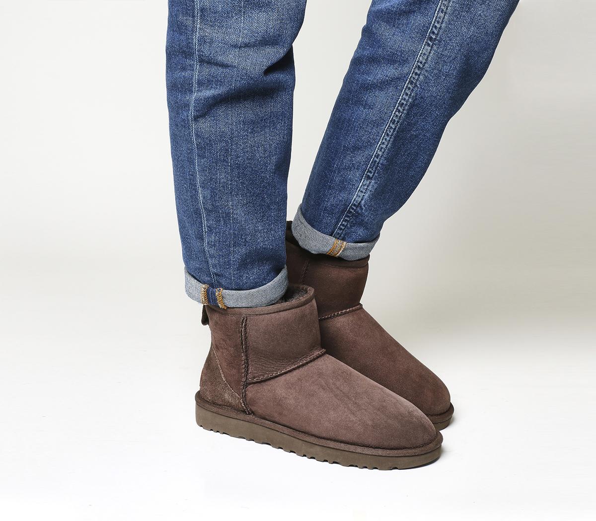 UGG Classic Mini Boots Chocolate Suede 