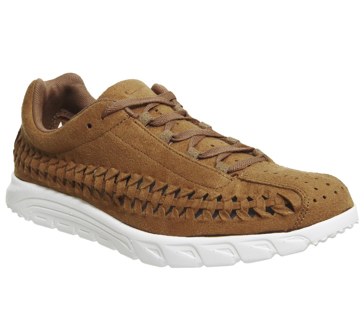 Nike Mayfly Woven Trainers Ale Brown 