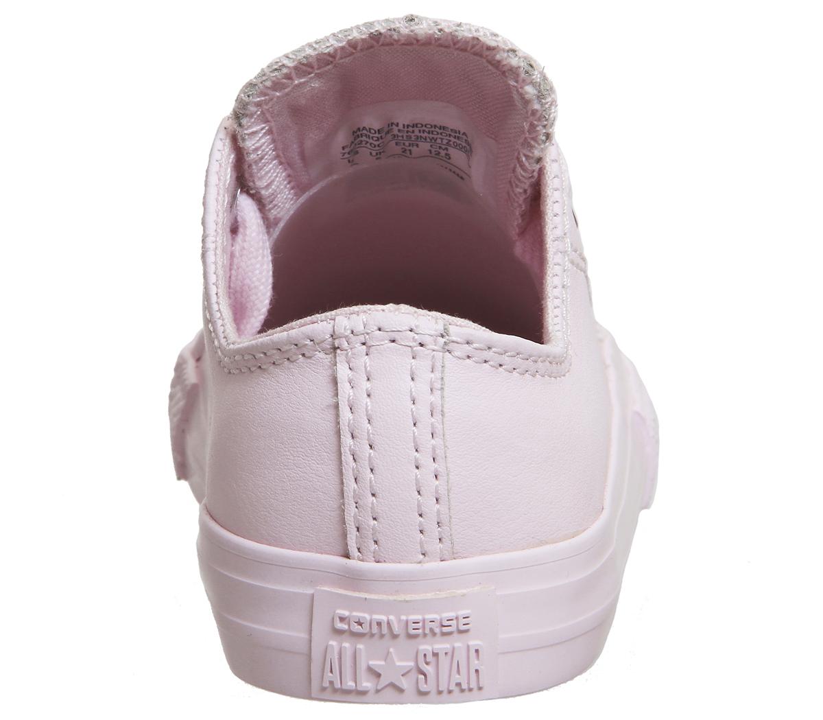 converse all star ox leather infant arctic rose gold exclusive